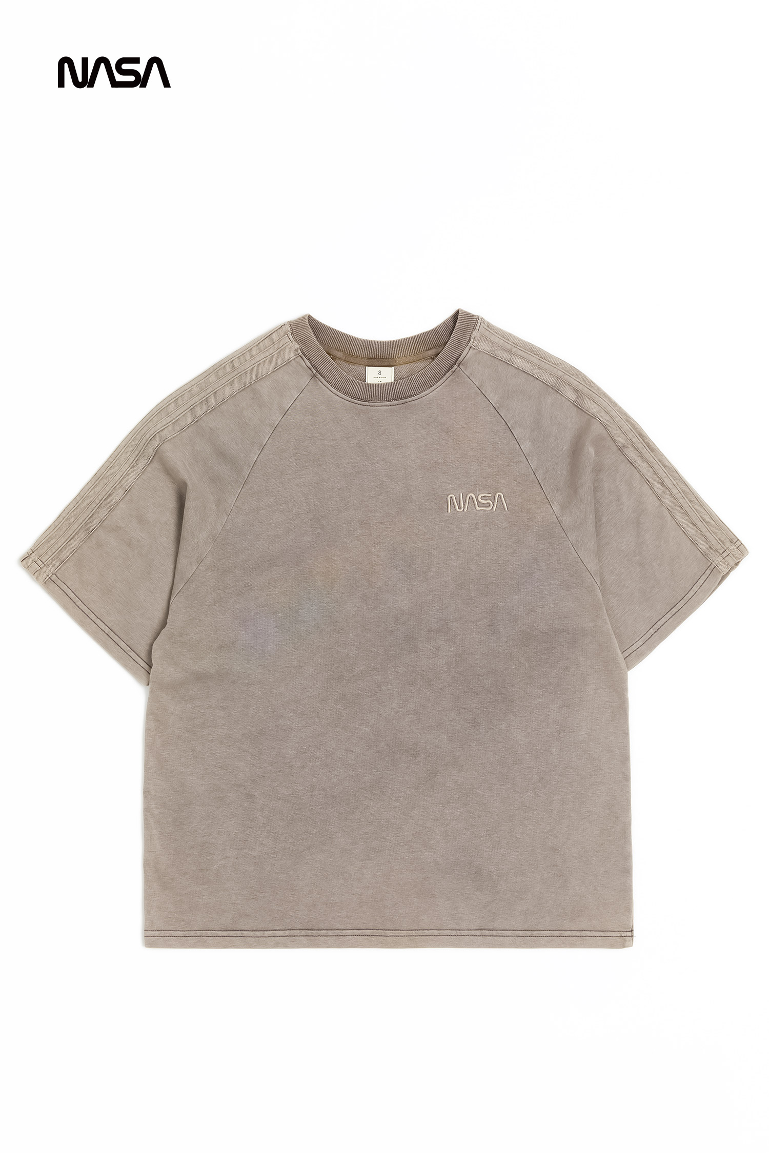 太空系列 仿舊電繡短袖上衣