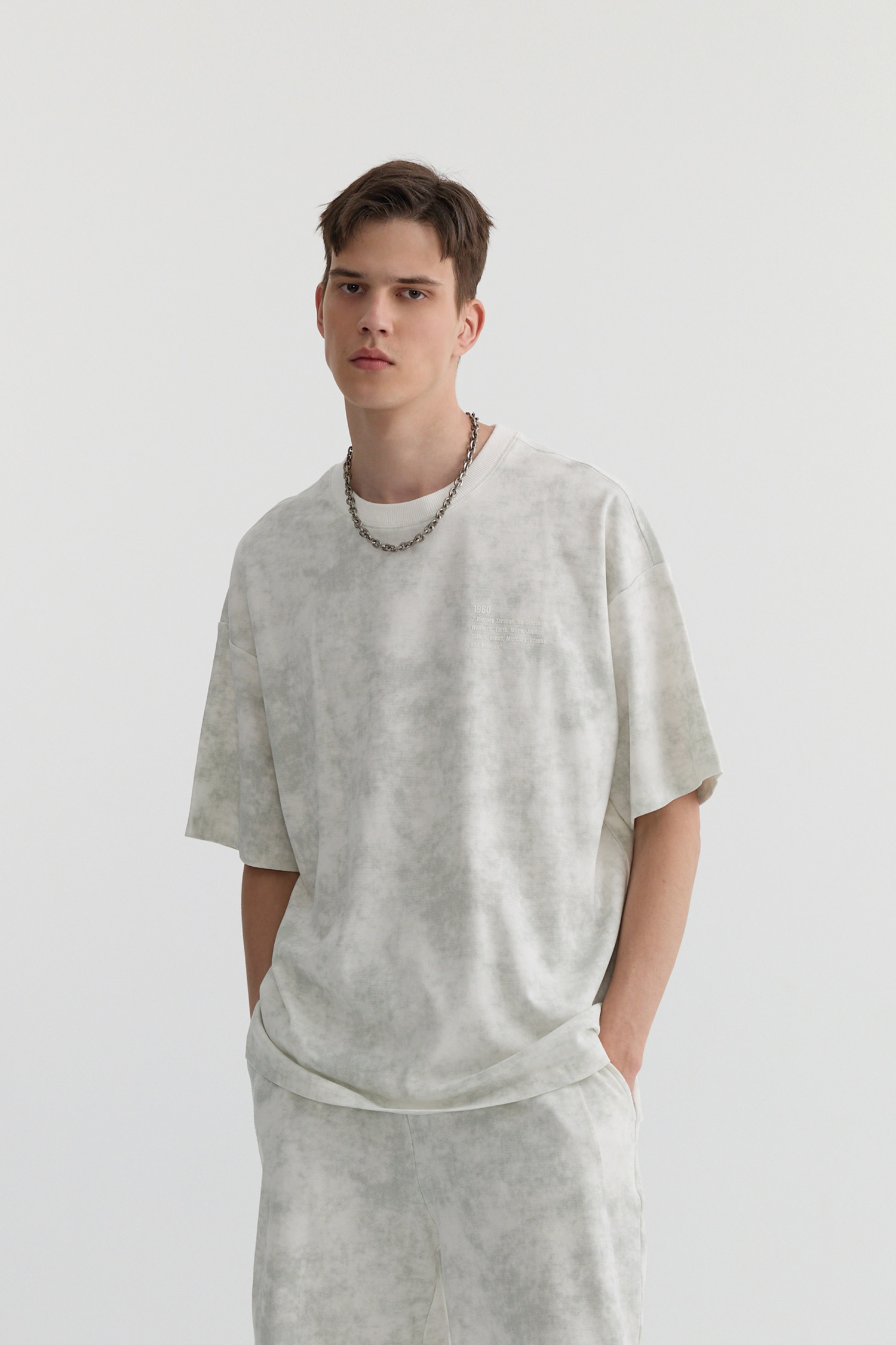 太空系列 月球表面短袖上衣