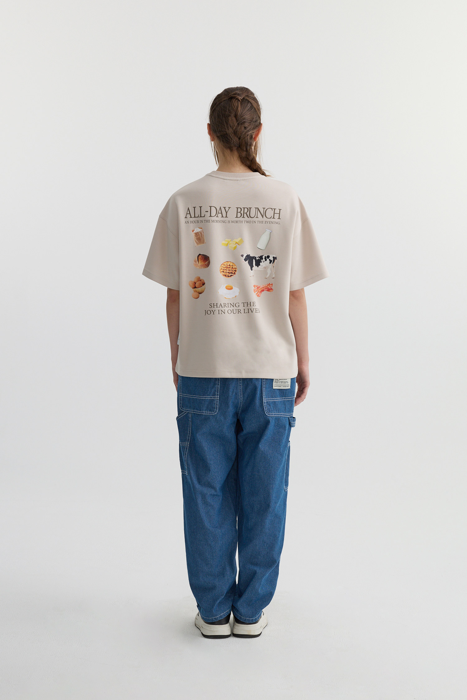 Life8 晨時烘培 太空棉短袖上衣