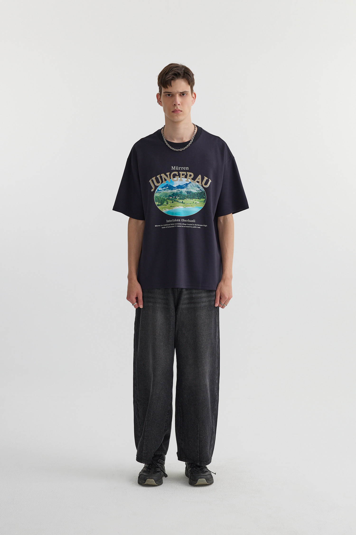 Life8 山間漫步 太空棉短袖上衣