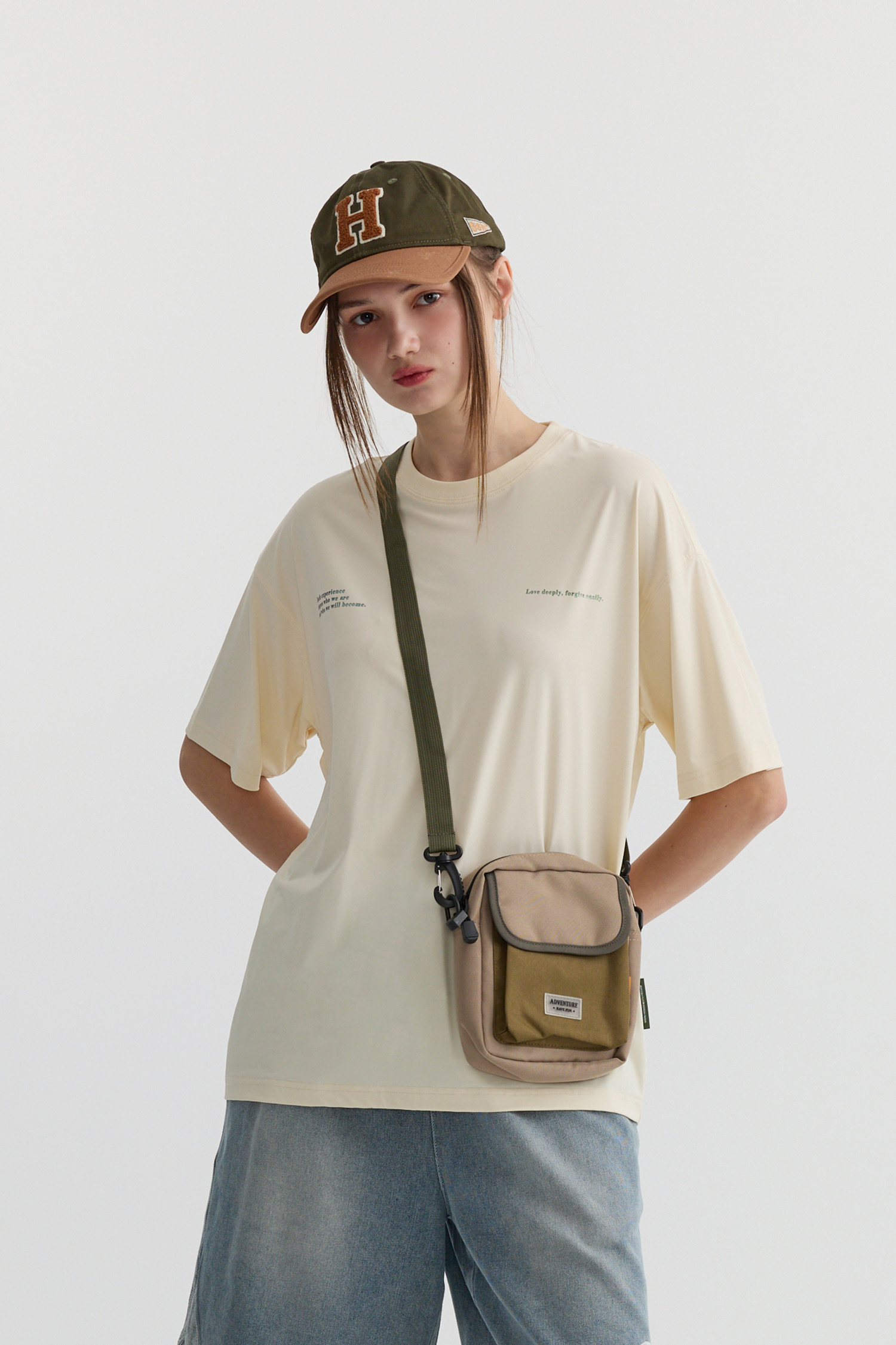 Life8 冰肌涼感 勵志語短袖上衣