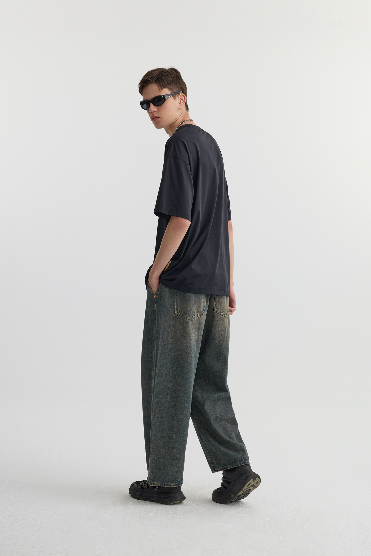 Life8 冰肌涼感 勵志語短袖上衣