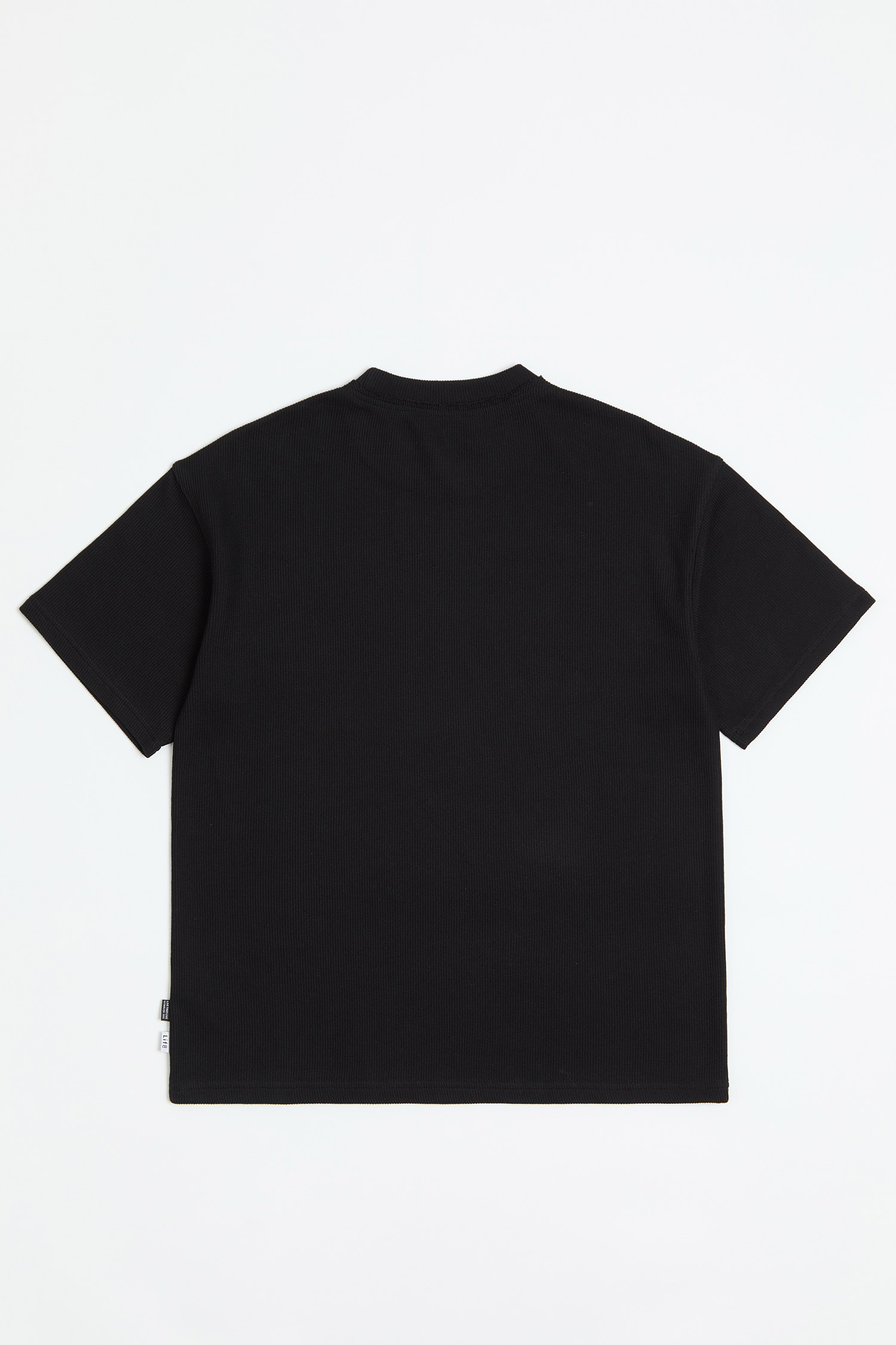 羅紋針織文字變化 短袖上衣