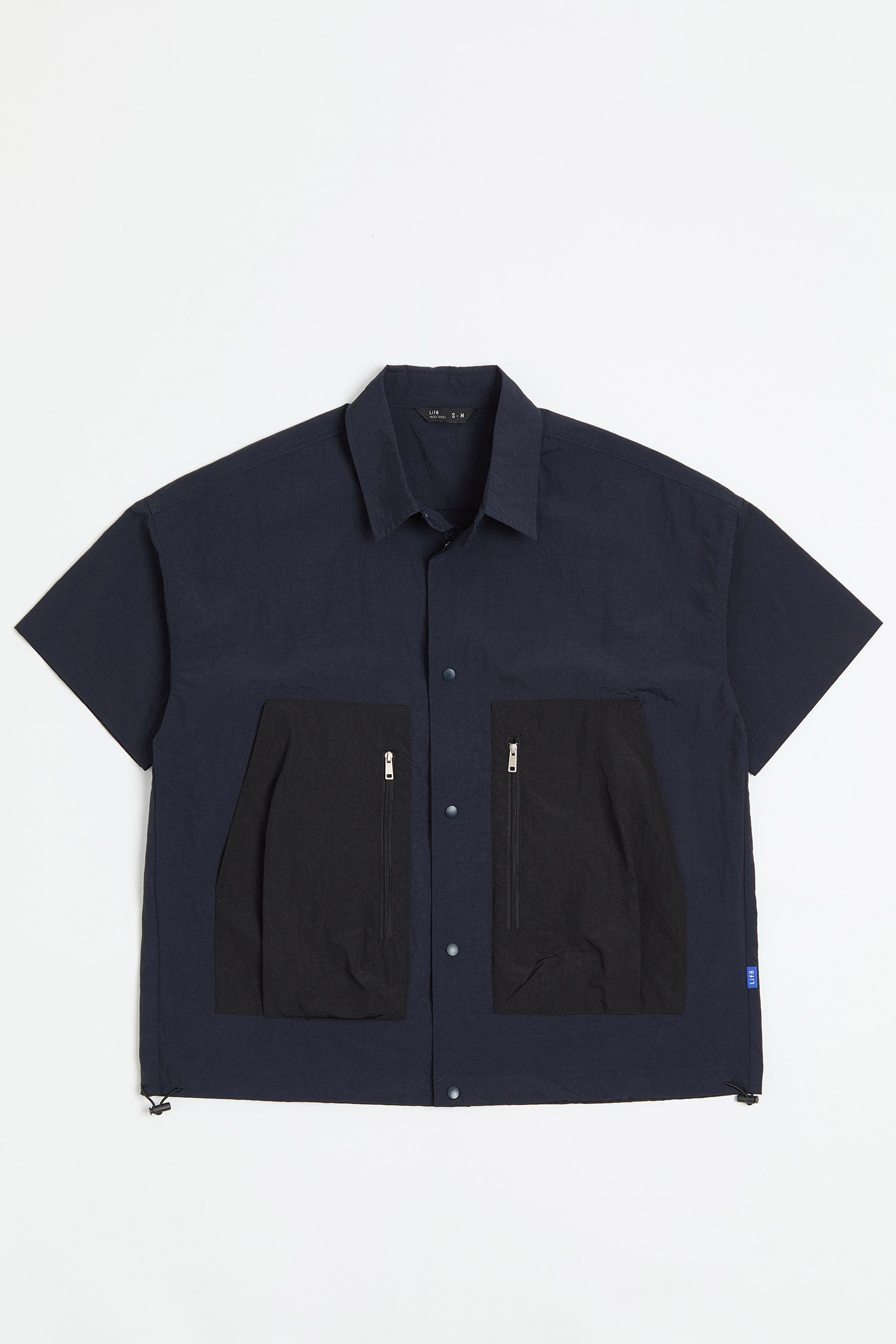 大口袋輕量 短袖襯衫