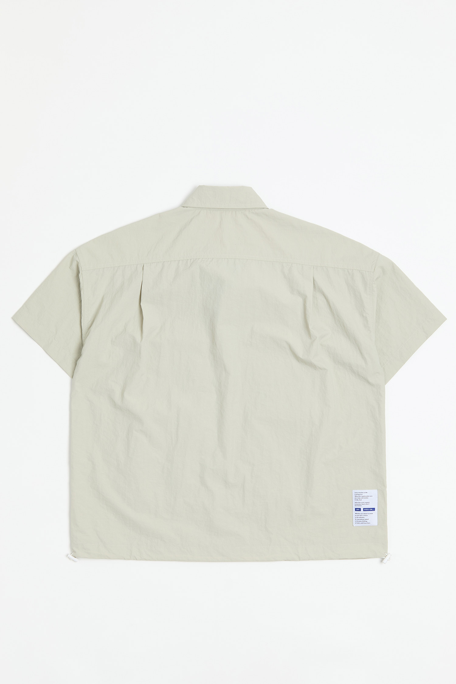 大口袋輕量 短袖襯衫