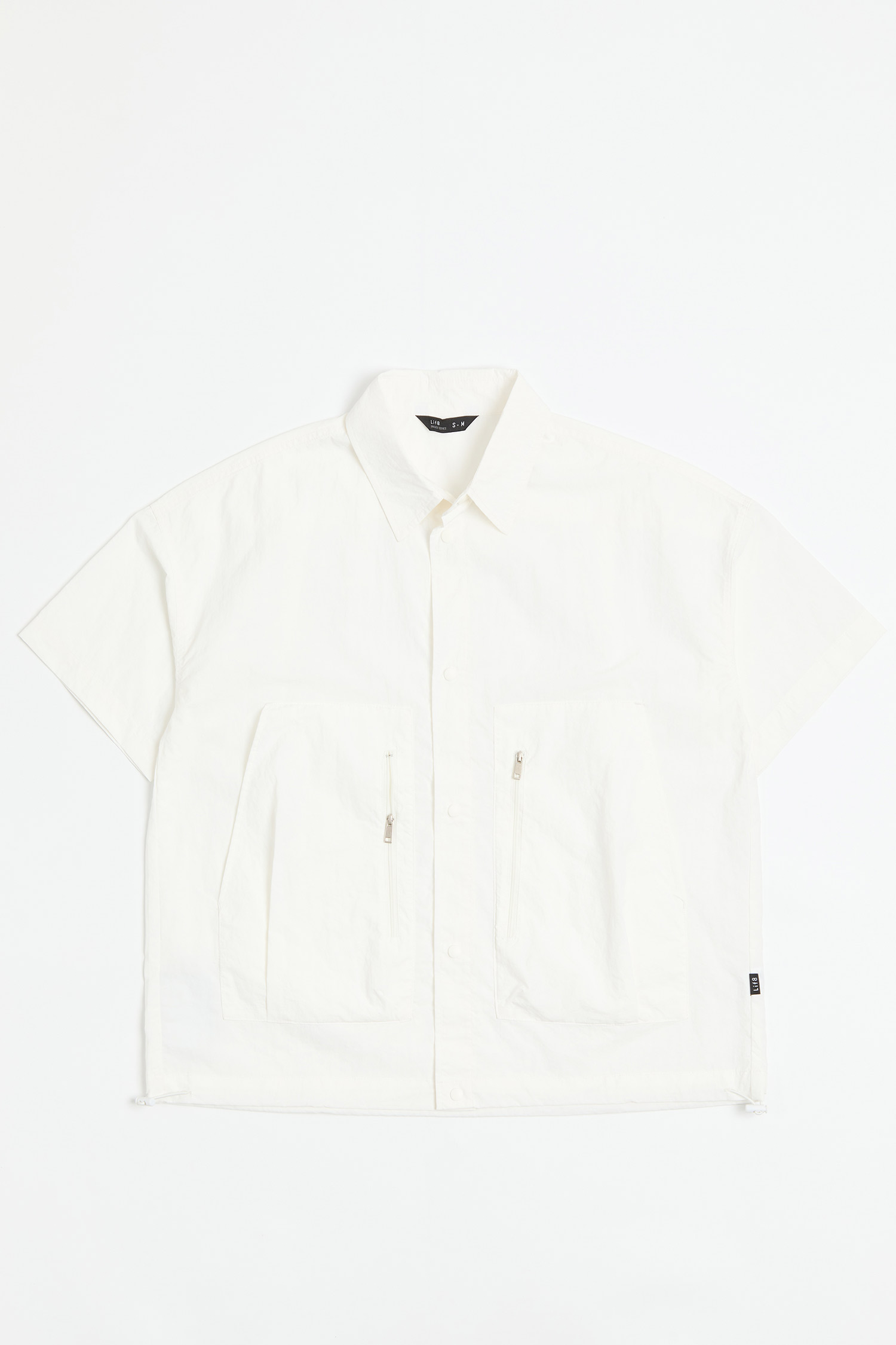 大口袋輕量 短袖襯衫