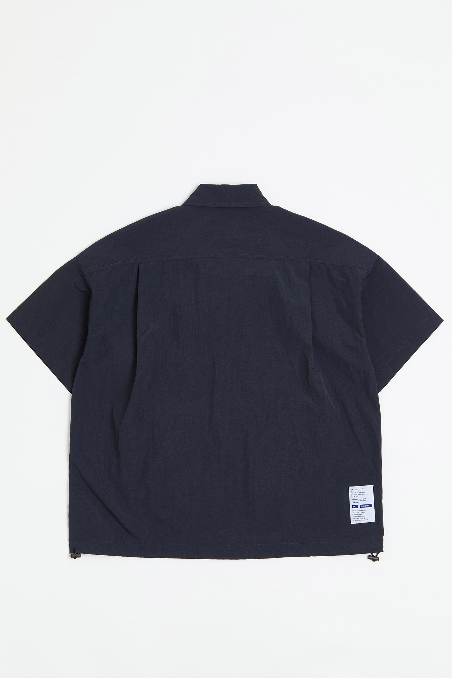 大口袋輕量 短袖襯衫