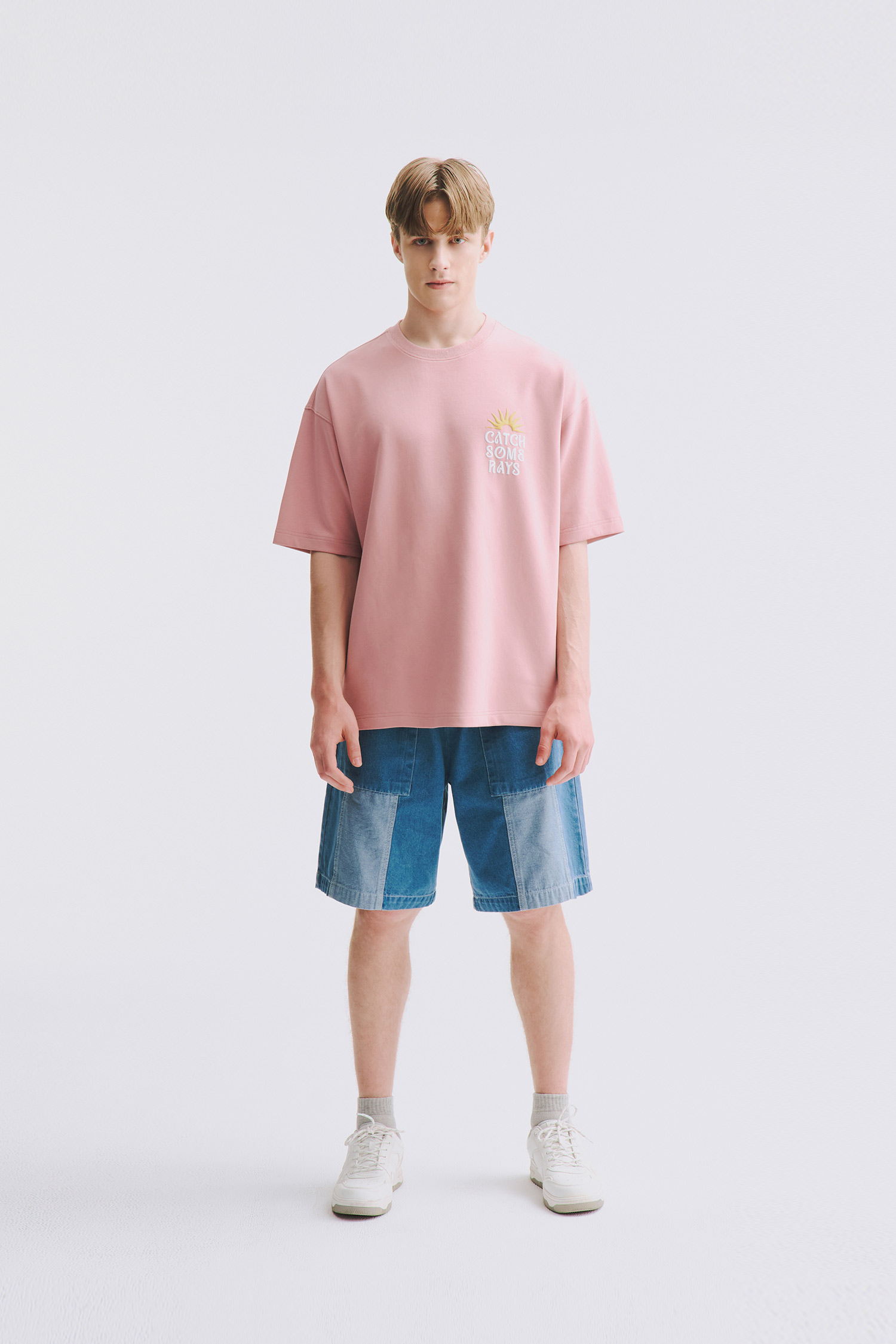 捕捉光線 太空棉 短袖上衣