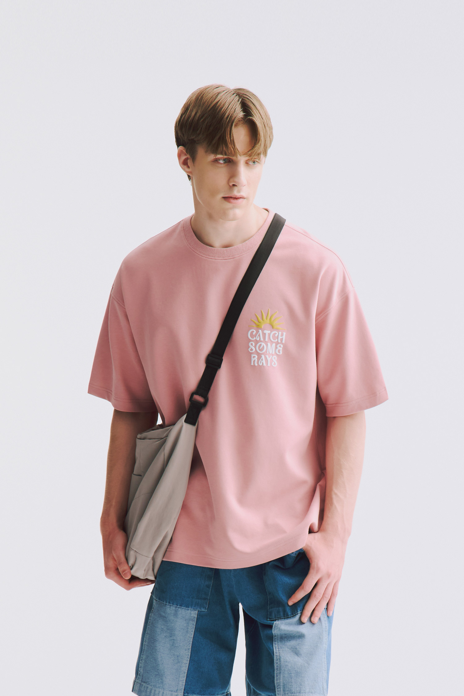 捕捉光線 太空棉 短袖上衣