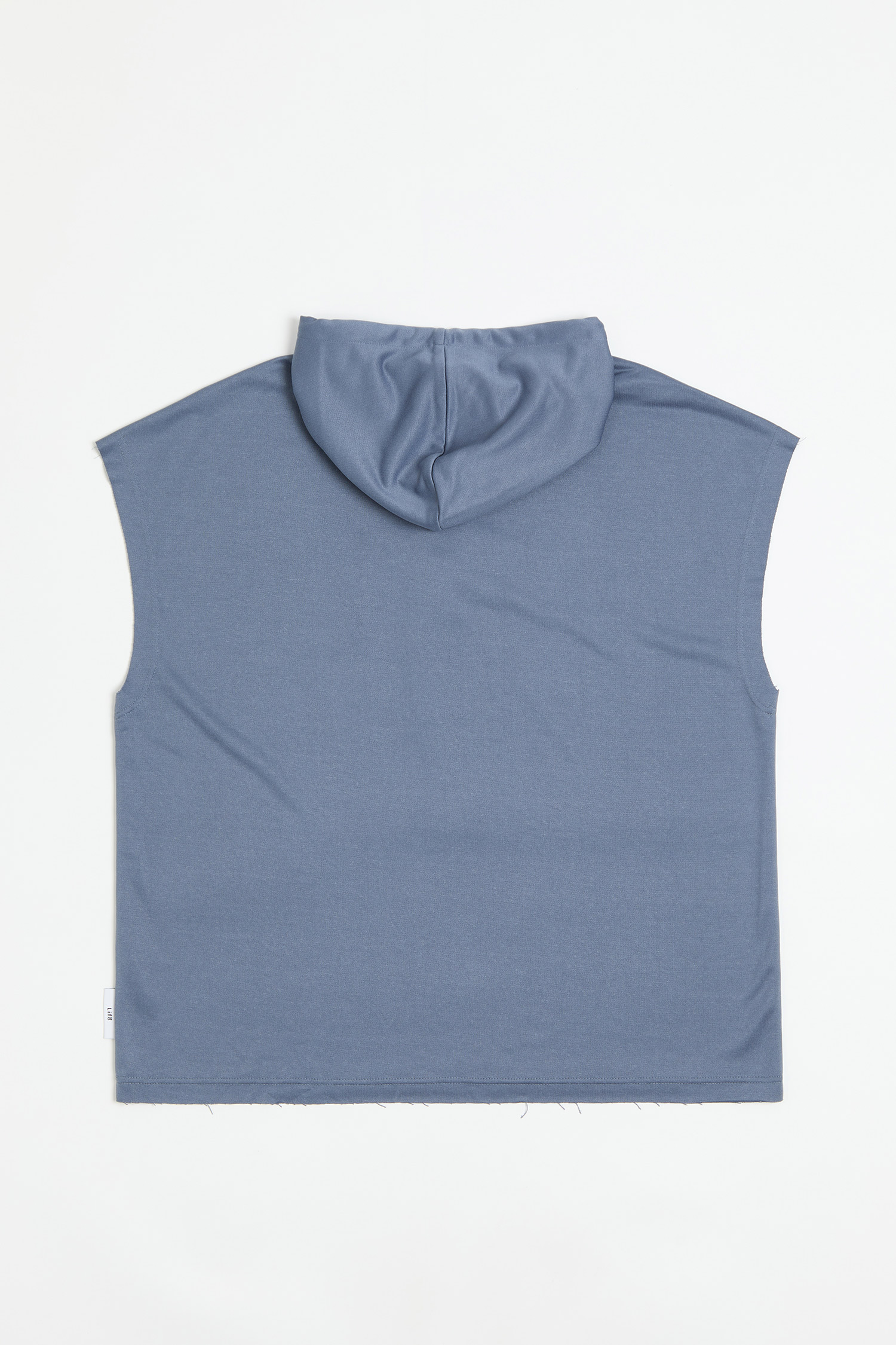 美式 棉柔 連帽短袖背心