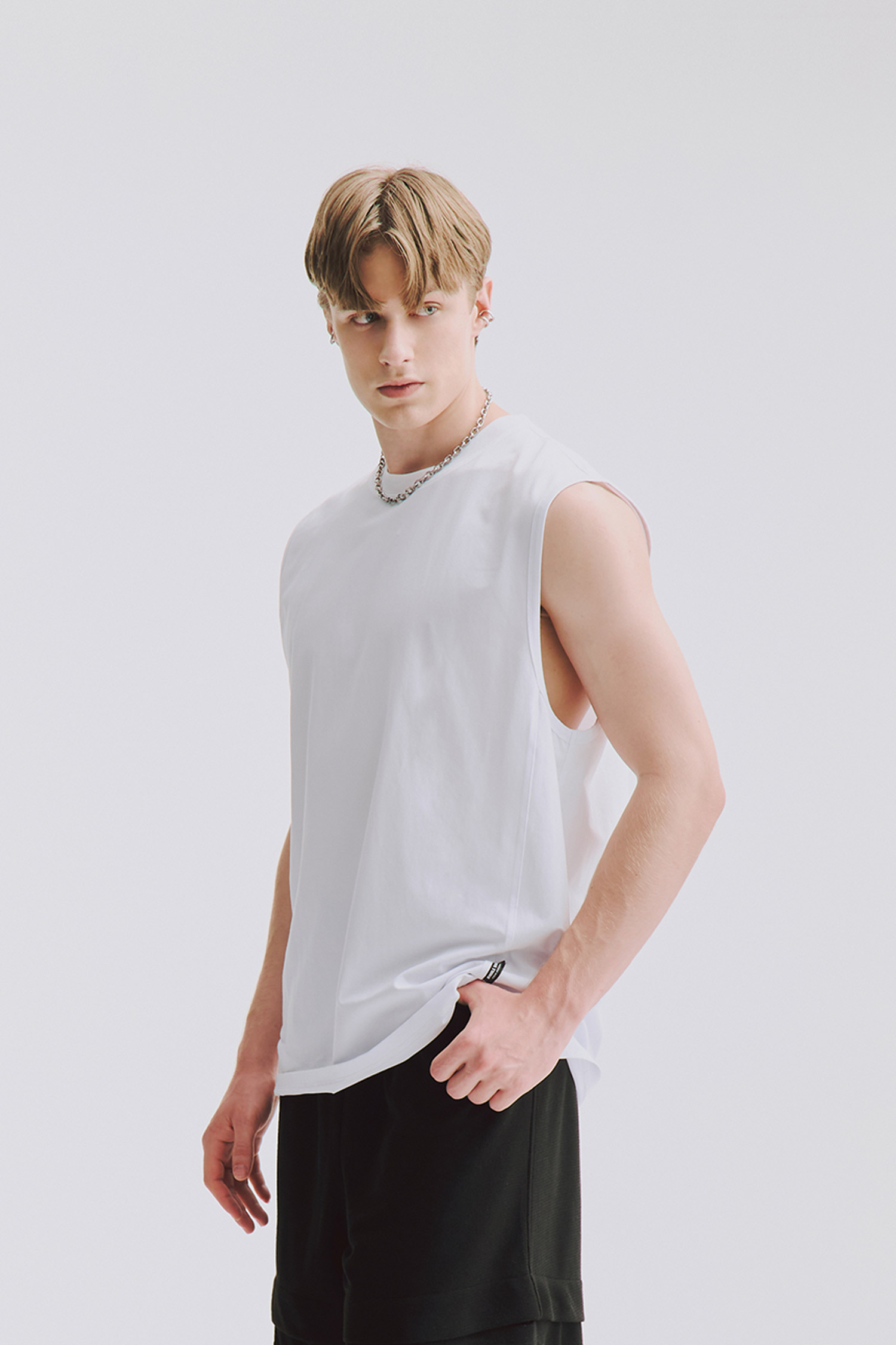 舒適親膚 棉柔圓領背心