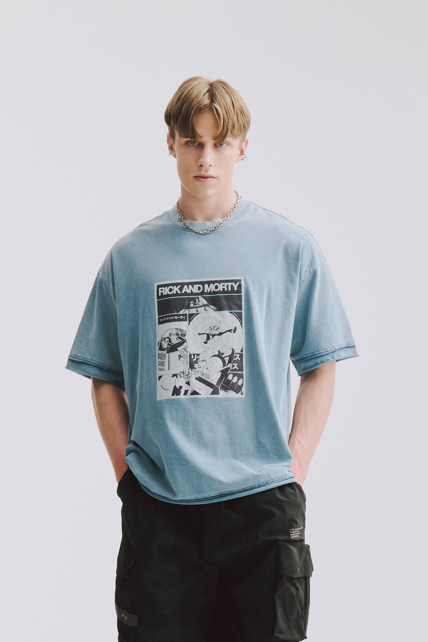 Rick and Morty 時空旅行 仿舊短袖上衣