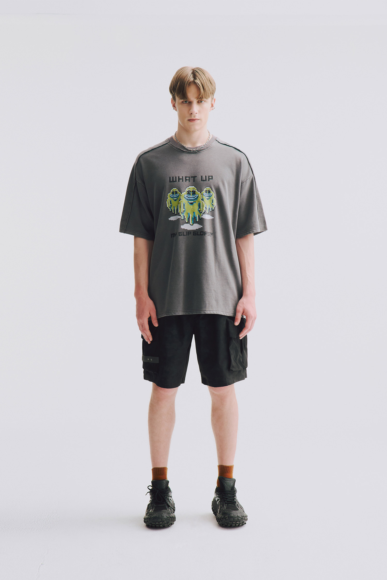 Rick and Morty 水洗不收邊短袖上衣