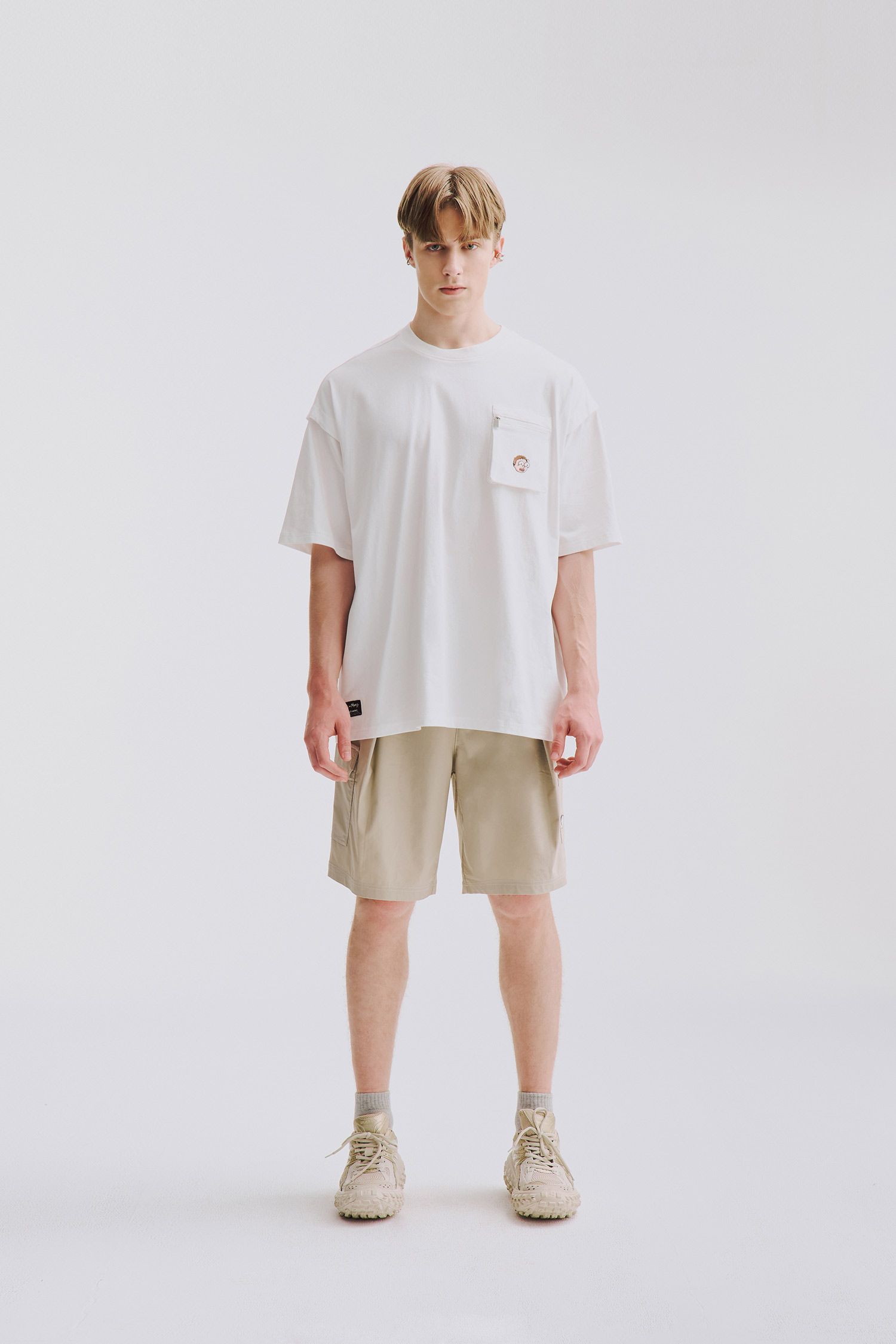 Rick and Morty 厚磅口袋短袖上衣