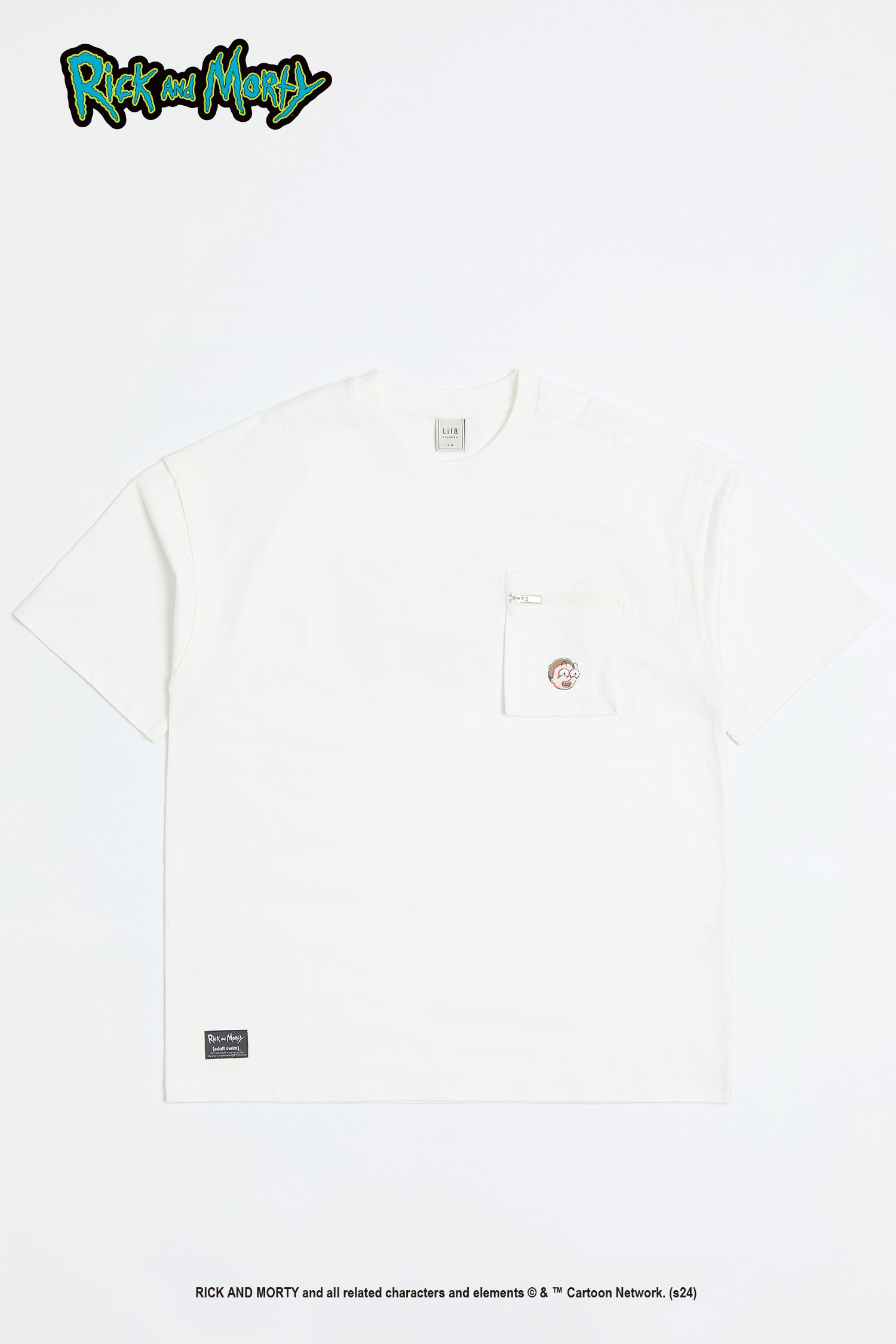 Rick and Morty 厚磅口袋短袖上衣