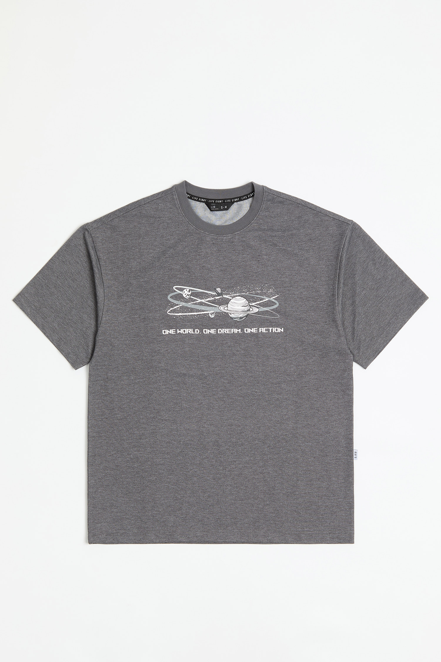 綠能未來 牛仔感短袖上衣