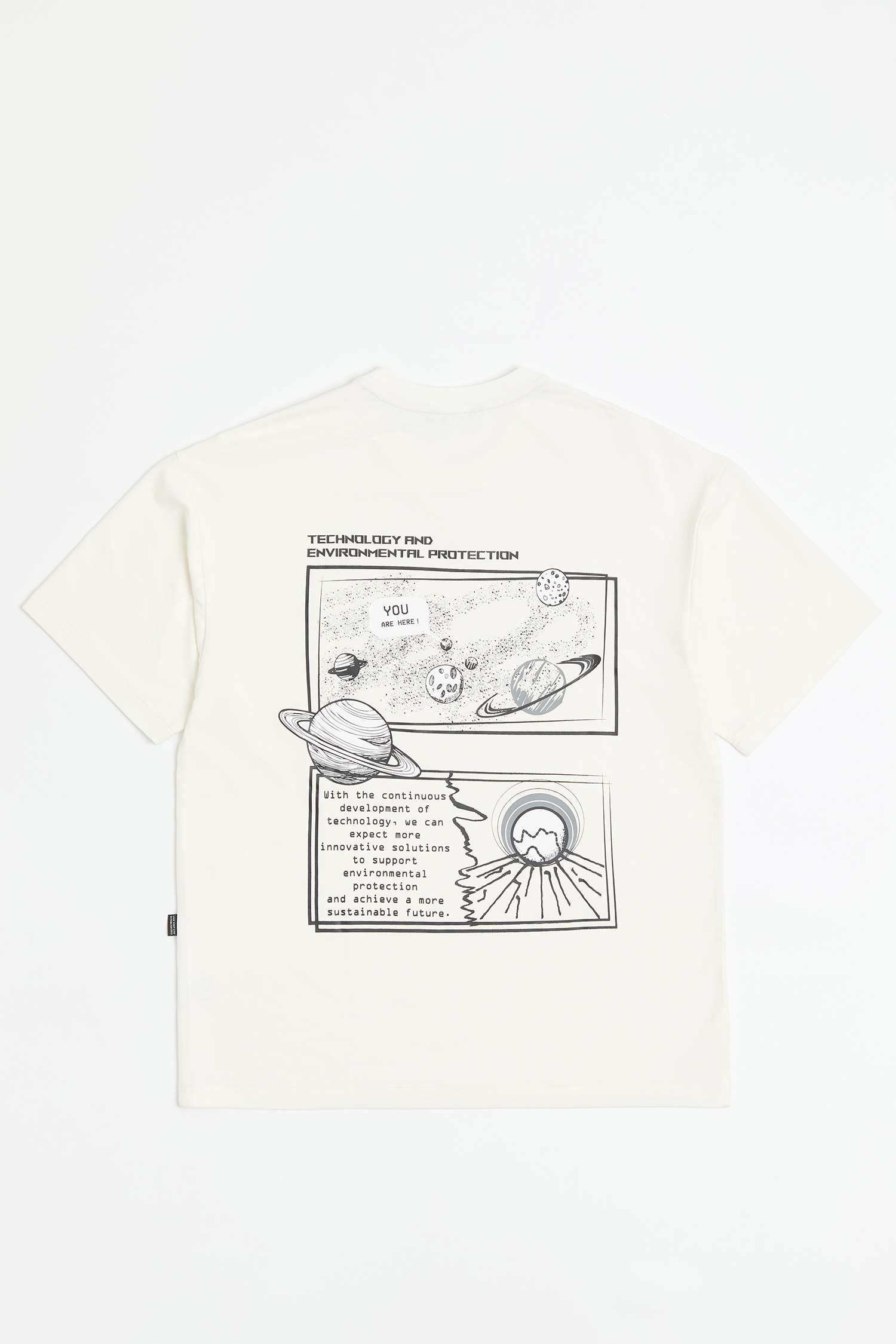 綠能未來 牛仔感短袖上衣