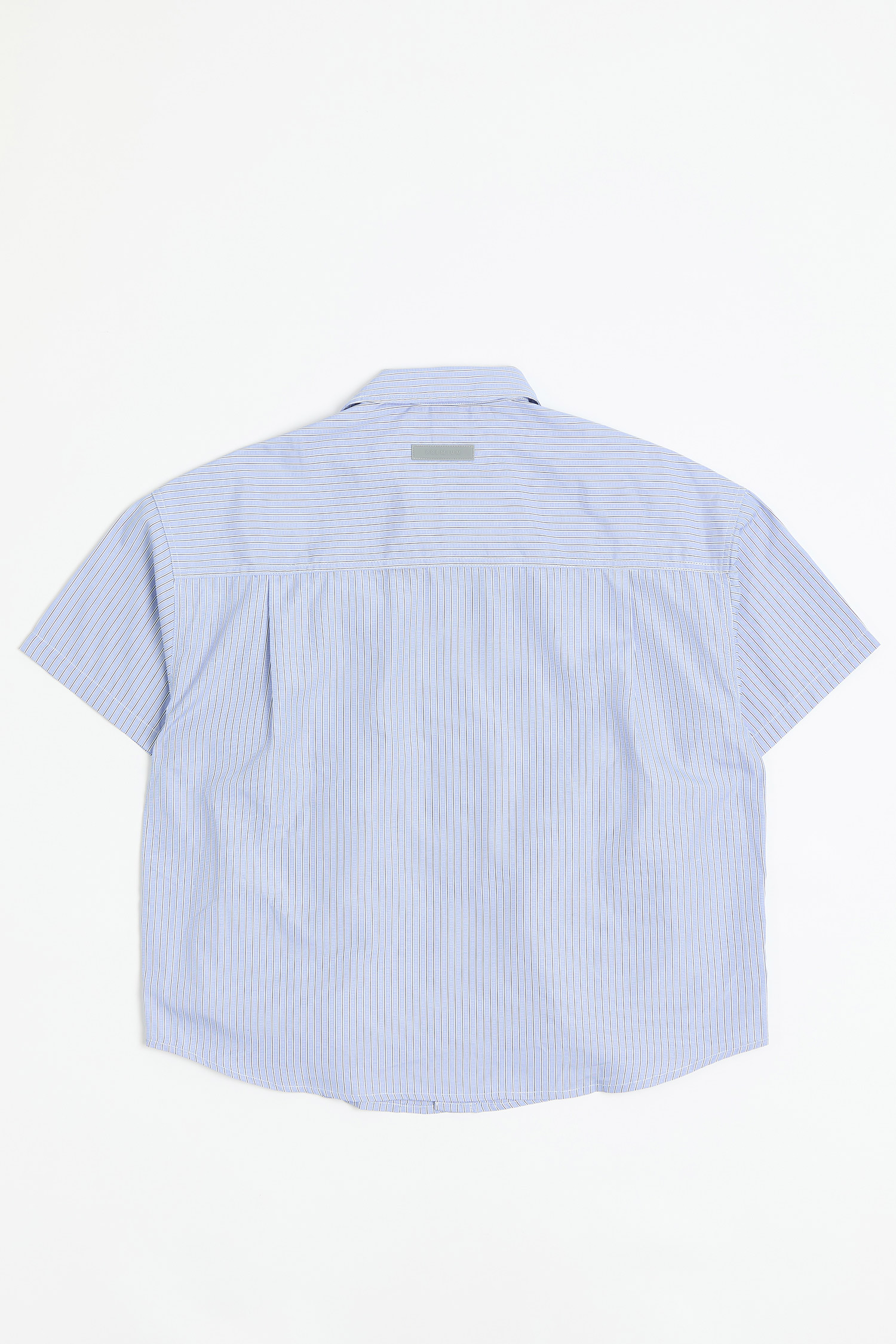 蔚藍假期 立體口袋短袖襯衫