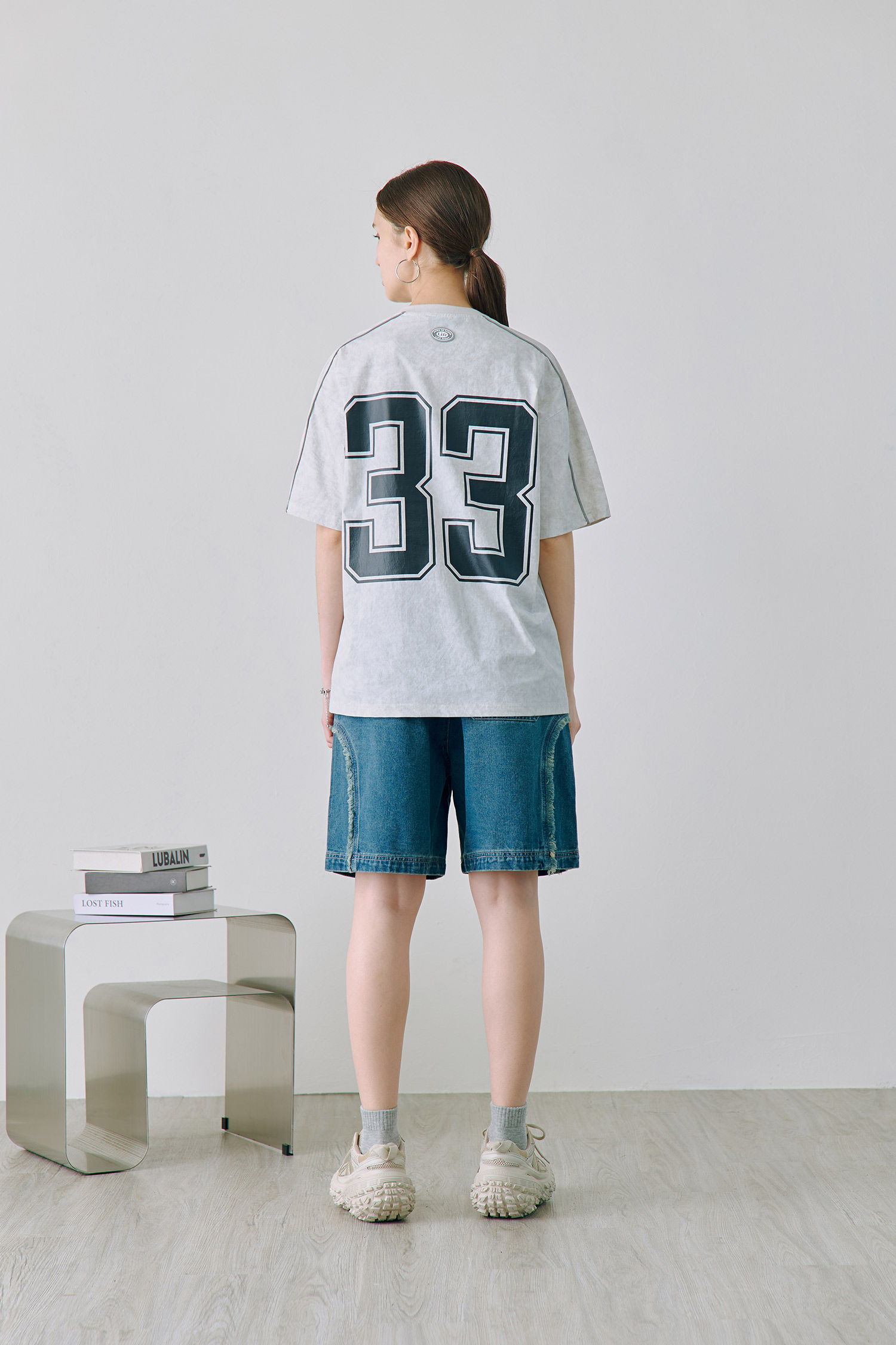 細格渲染 出芽短袖上衣