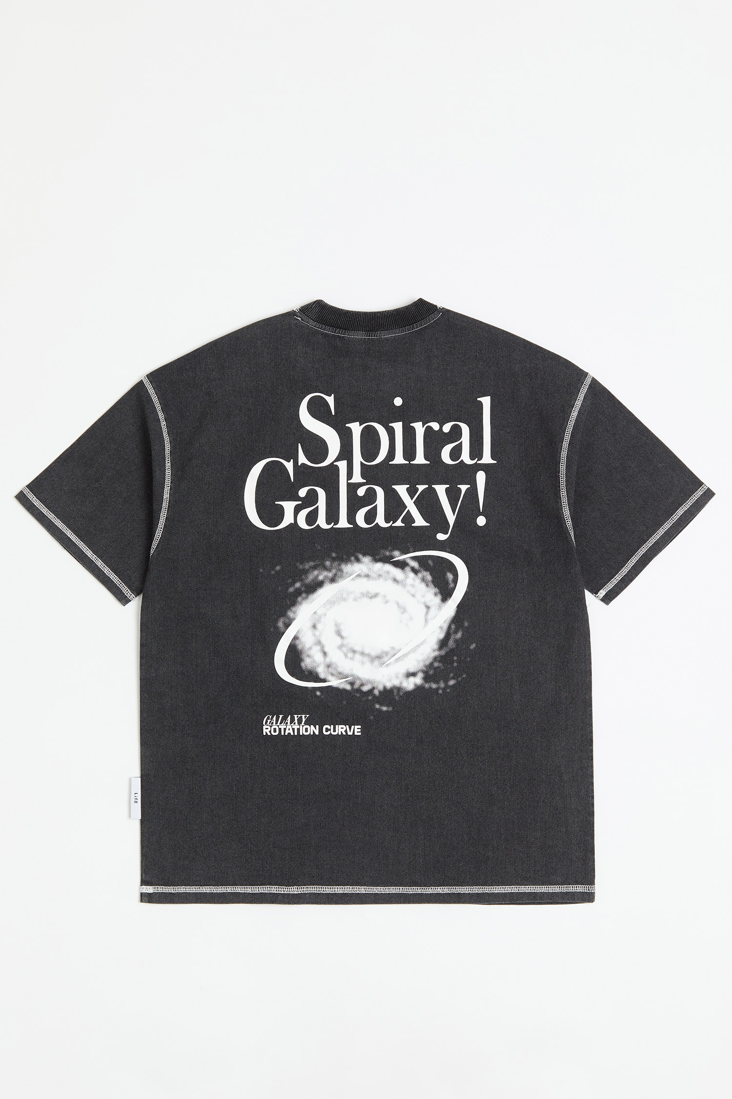 星系自轉 水洗短袖上衣