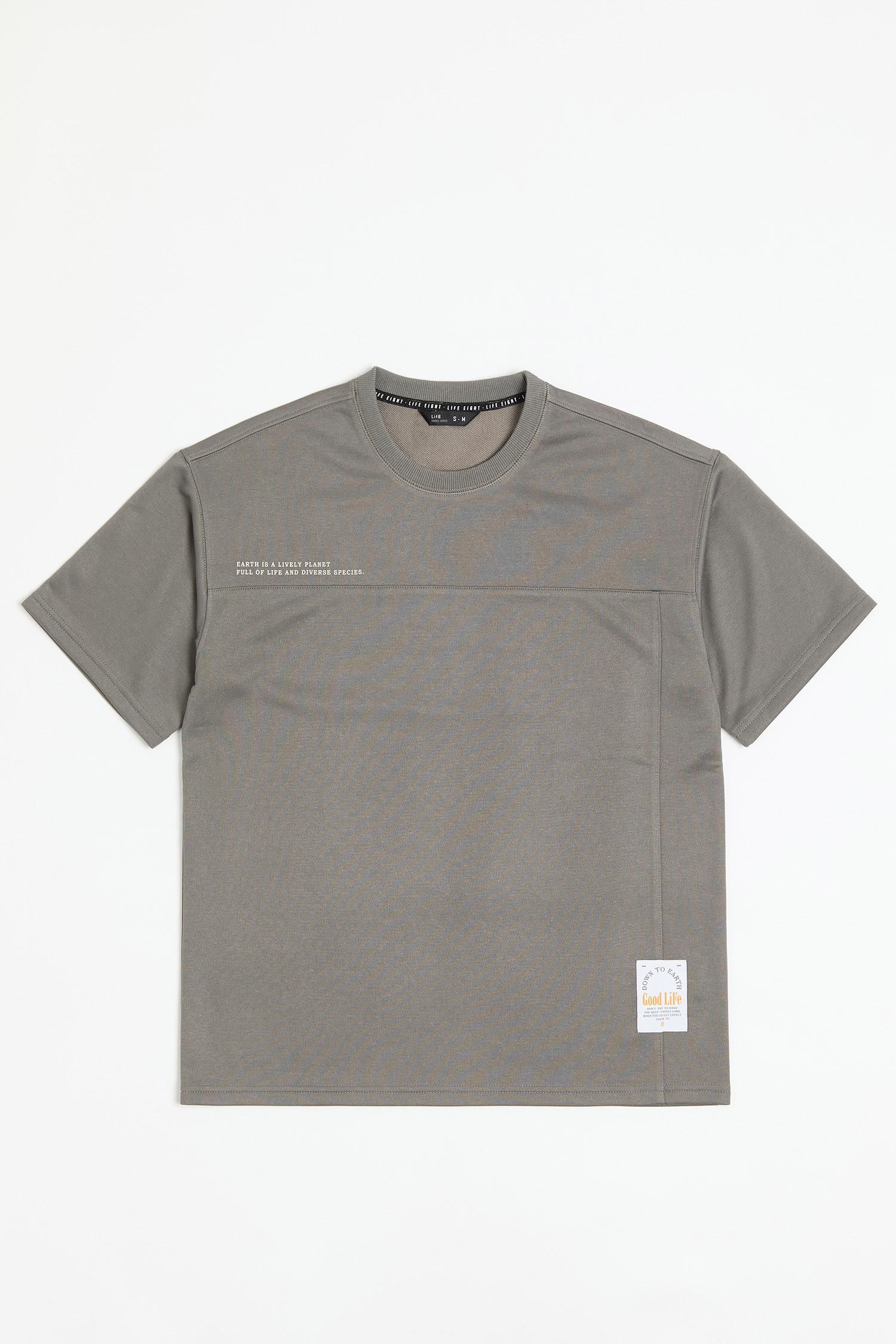 地球萬象 發泡印短袖上衣