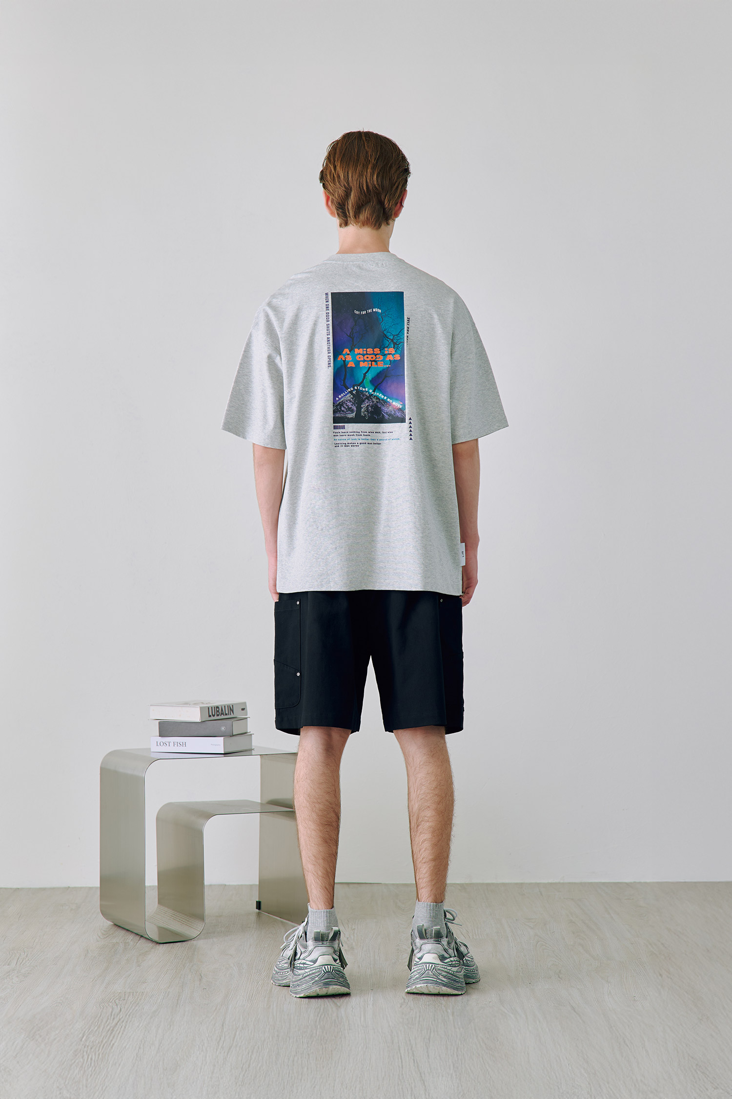 迷幻極光 棉柔短袖上衣