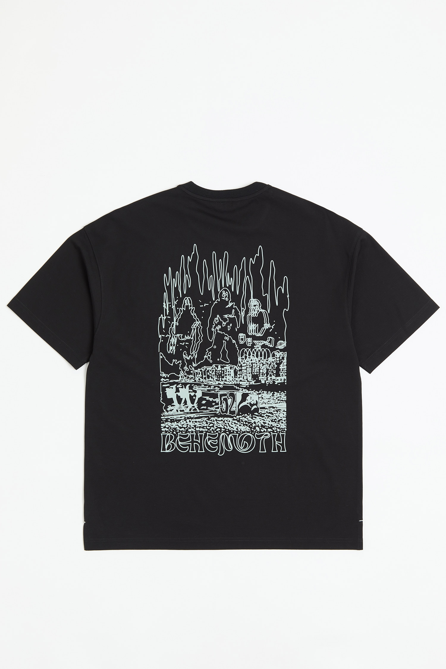 巨獸生物 棉柔短袖上衣