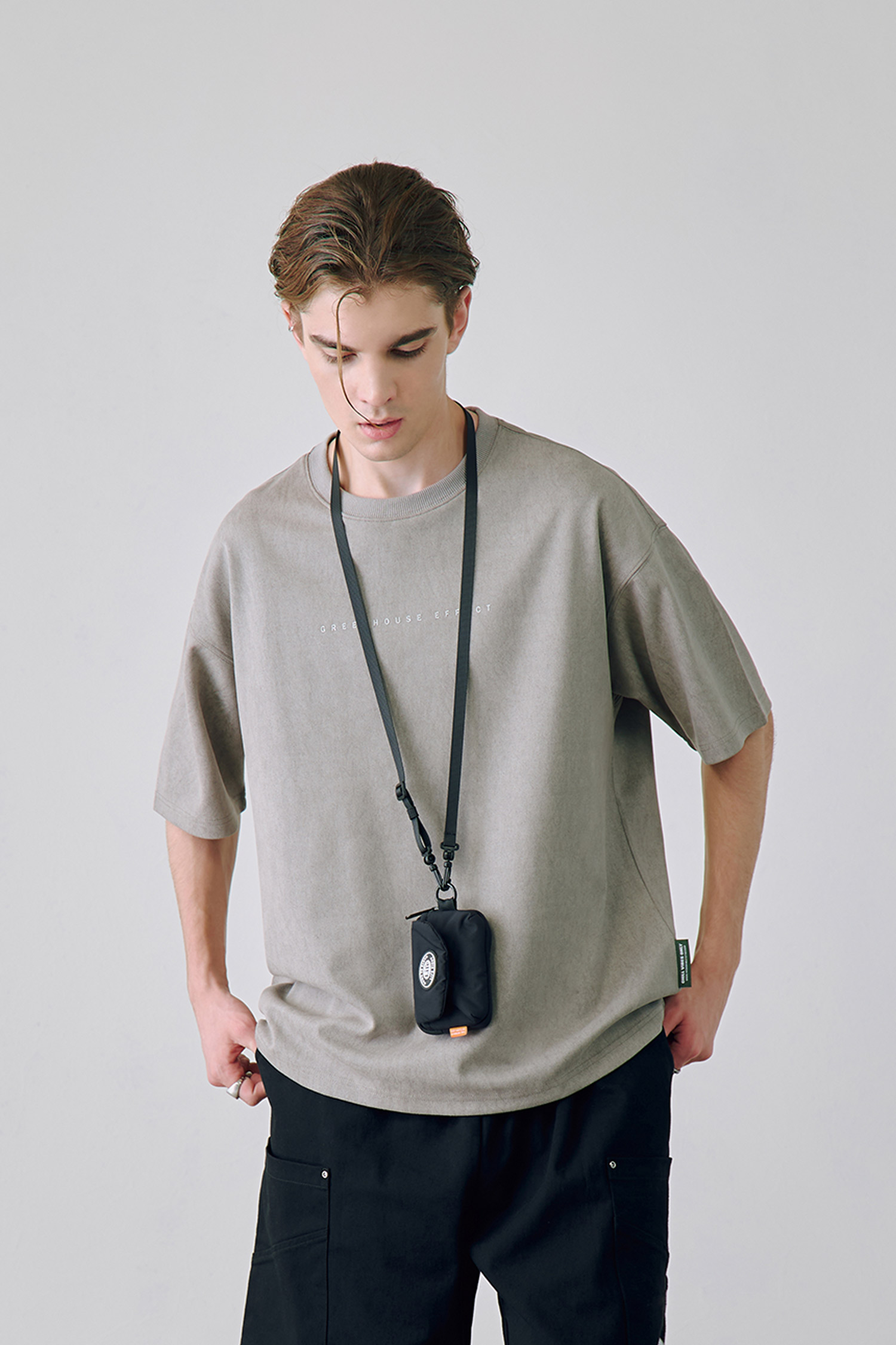 溫室效應 扎染印花 短袖上衣