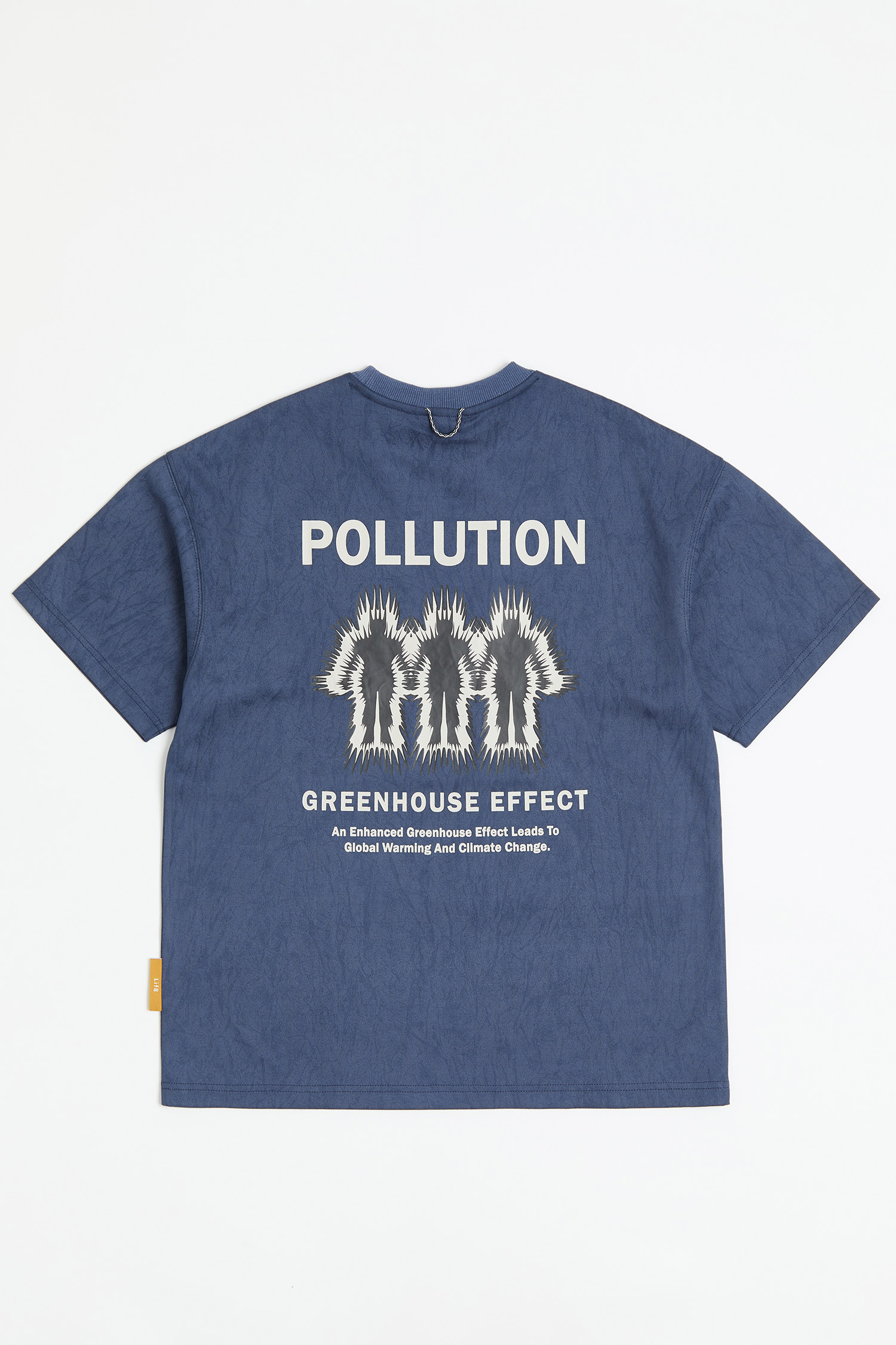 溫室效應 扎染印花 短袖上衣