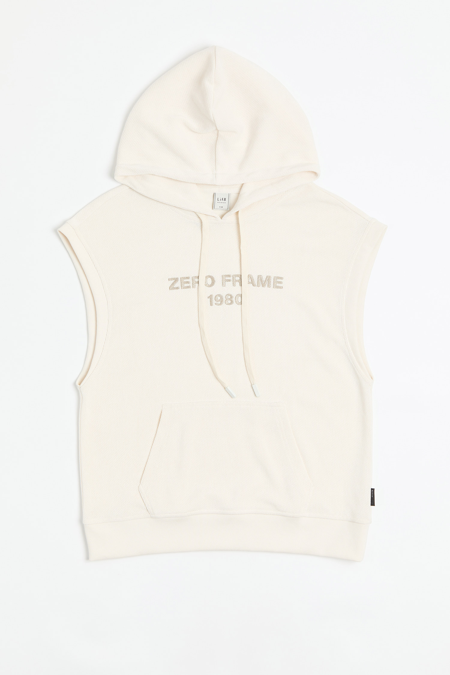 厚磅休閒 連帽背心(寬版)