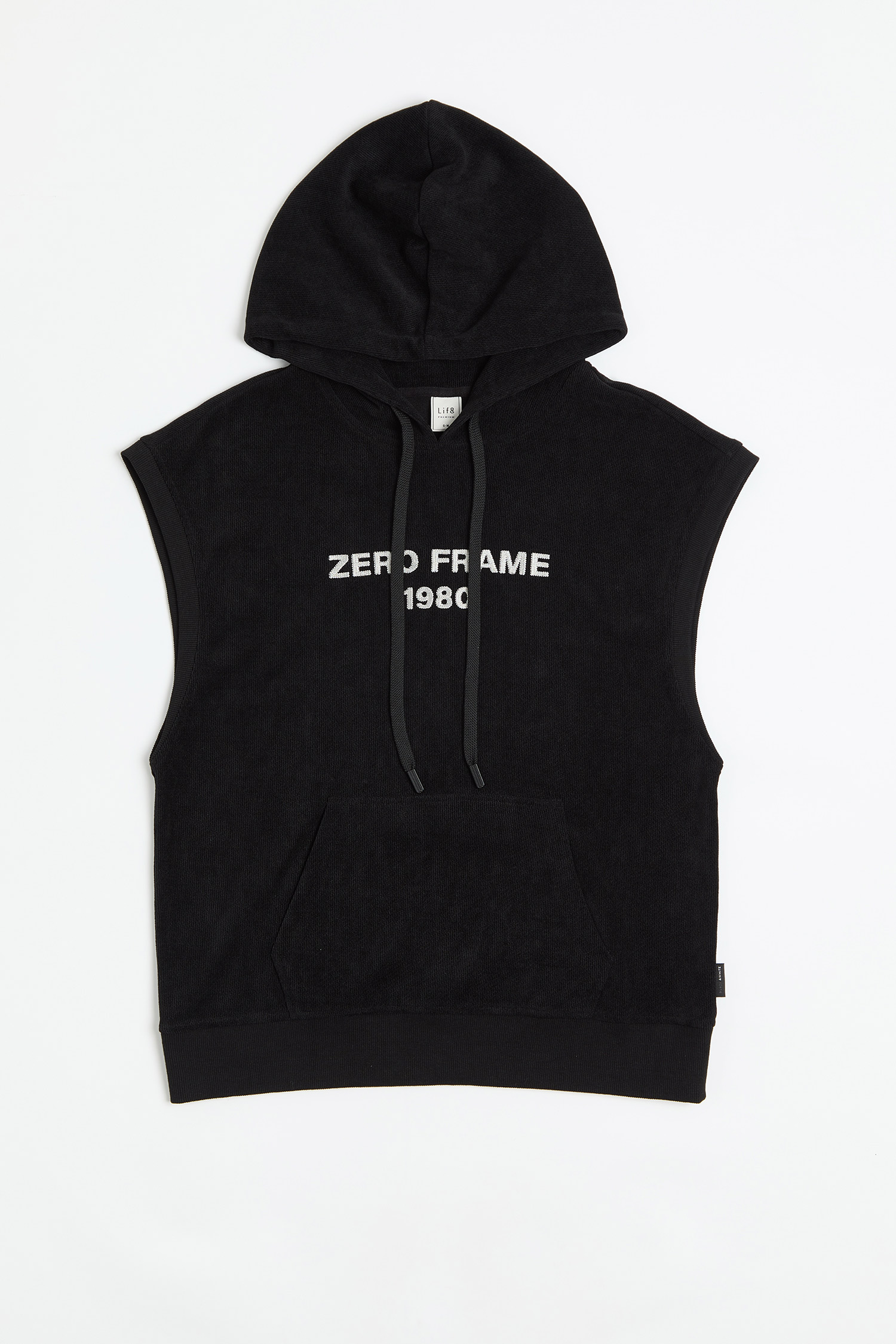 厚磅休閒 連帽背心(寬版)