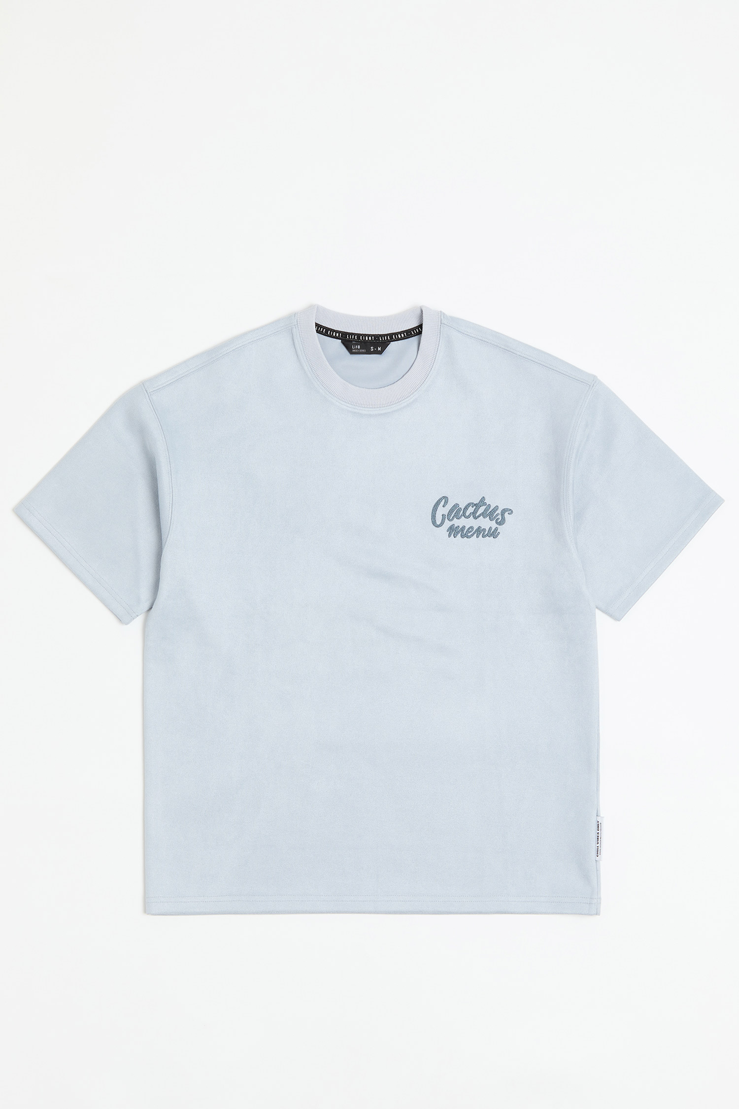 仙人掌菜單 麂皮短袖上衣