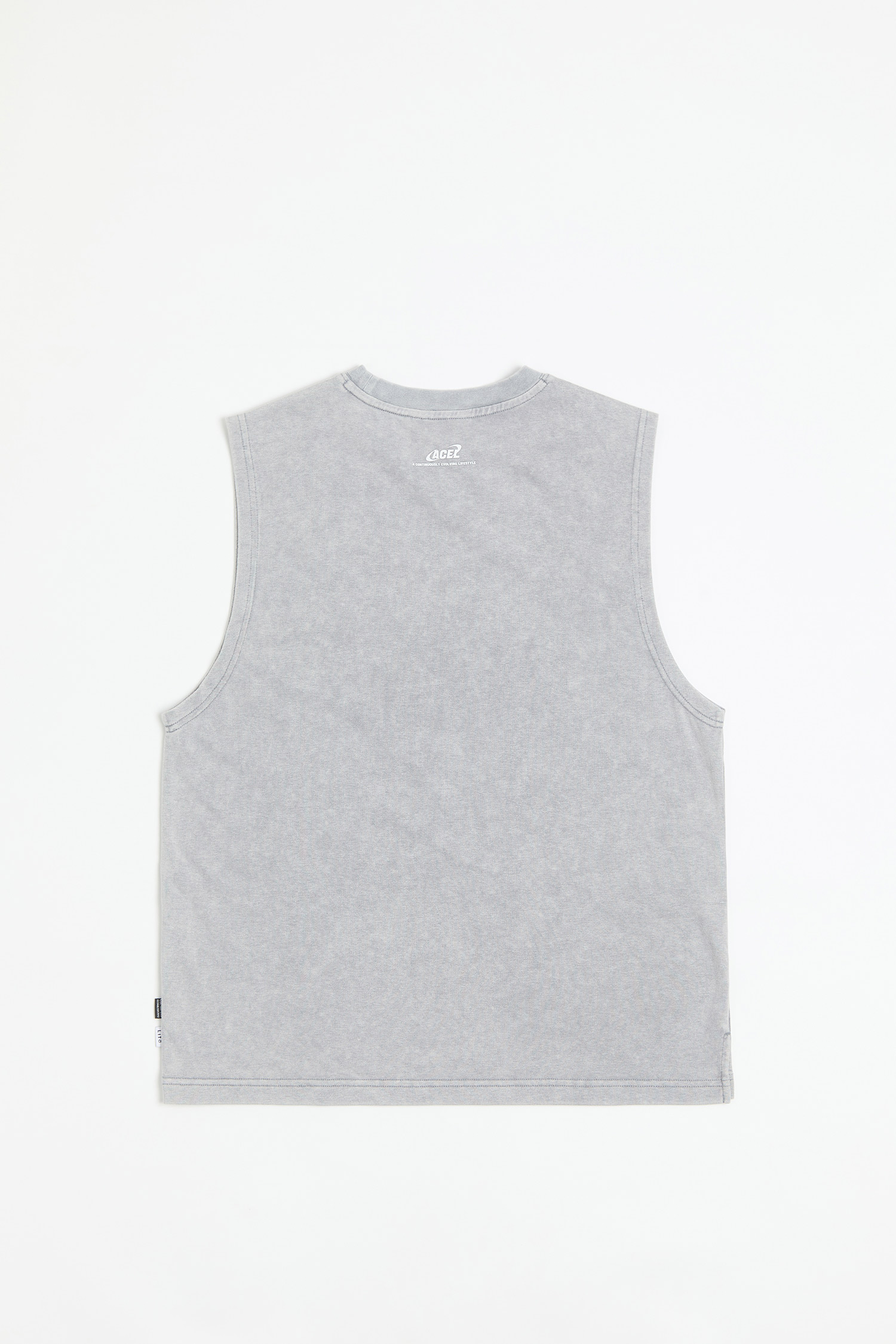 賽車文字印花 無袖背心