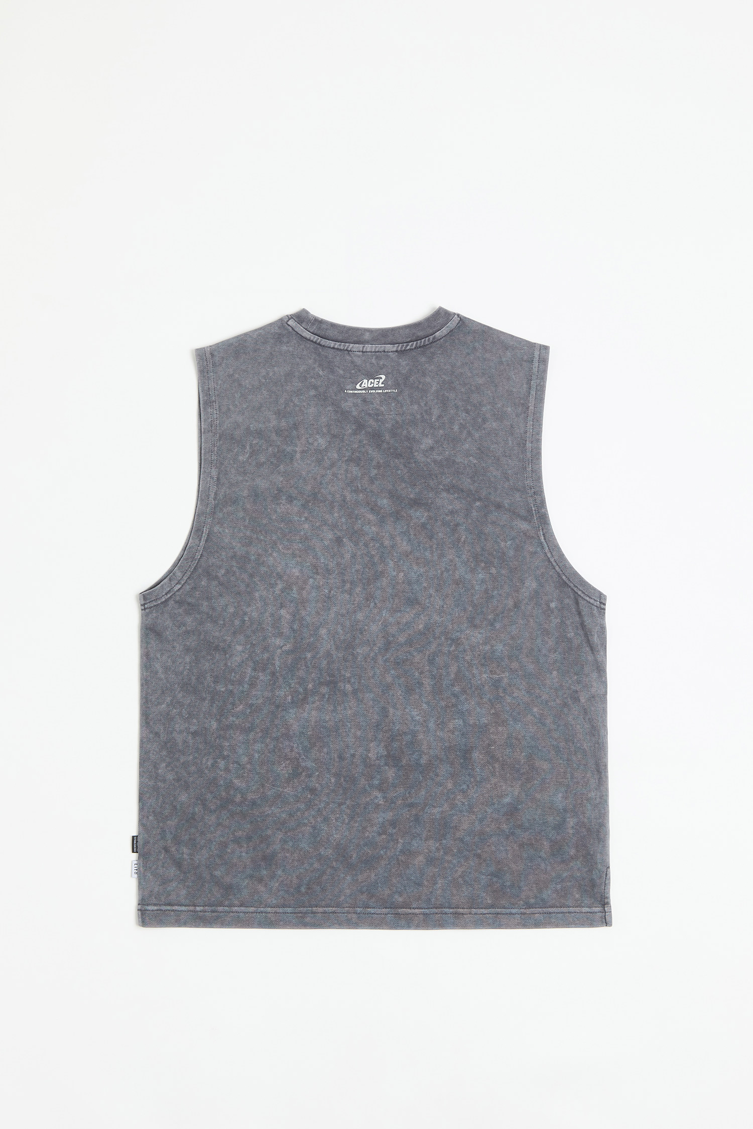 賽車文字印花 無袖背心