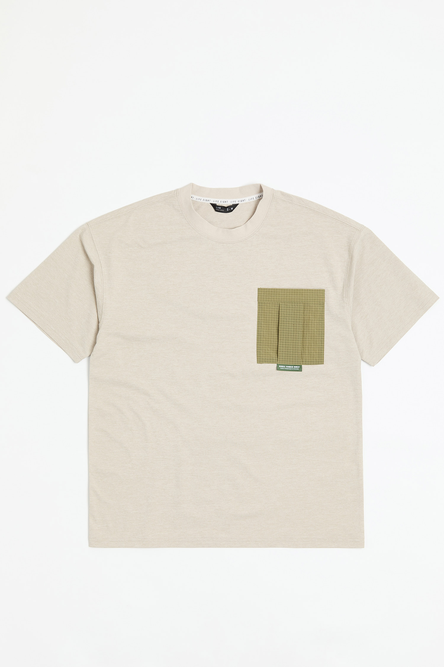 涼感速乾 口袋 短袖上衣