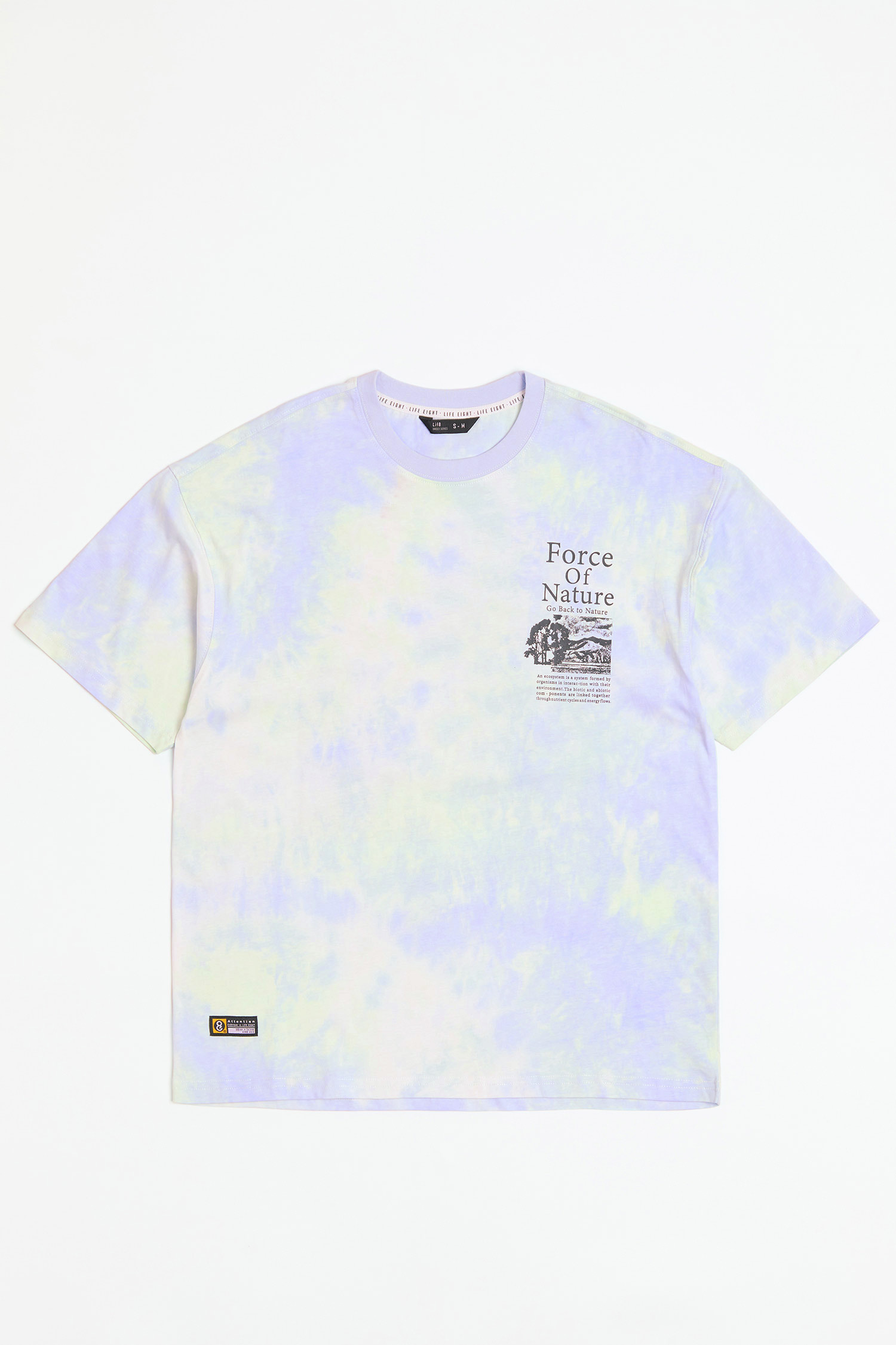 渲染效果純棉短袖上衣