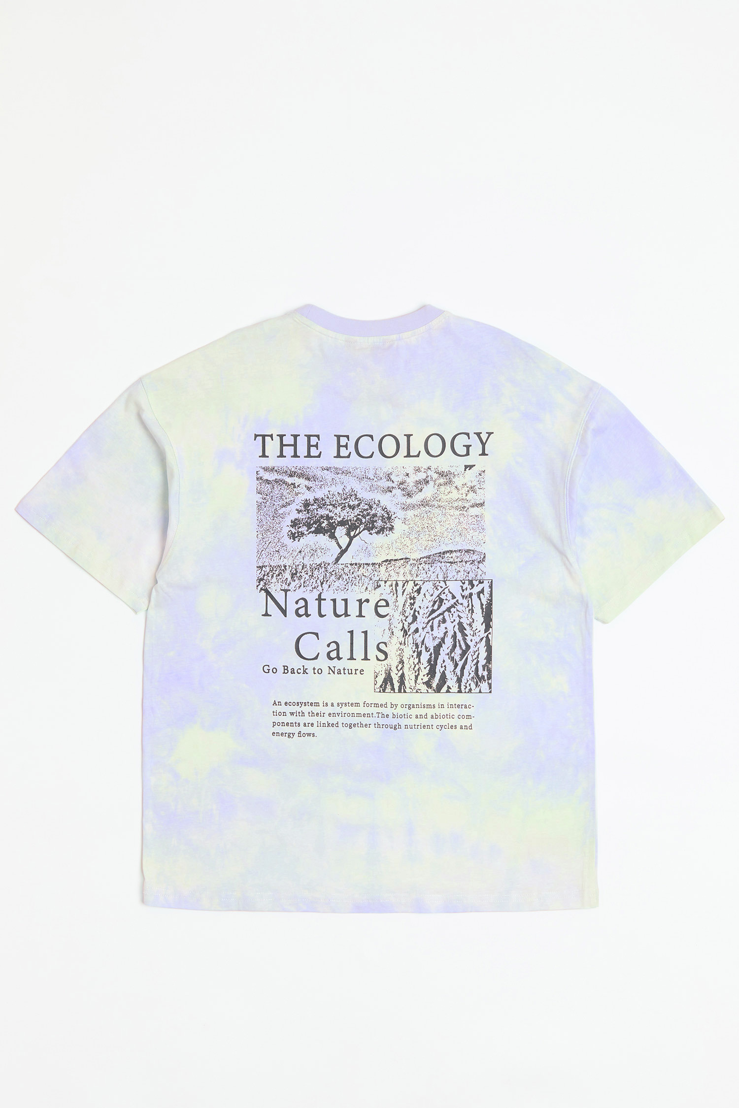 渲染效果純棉短袖上衣