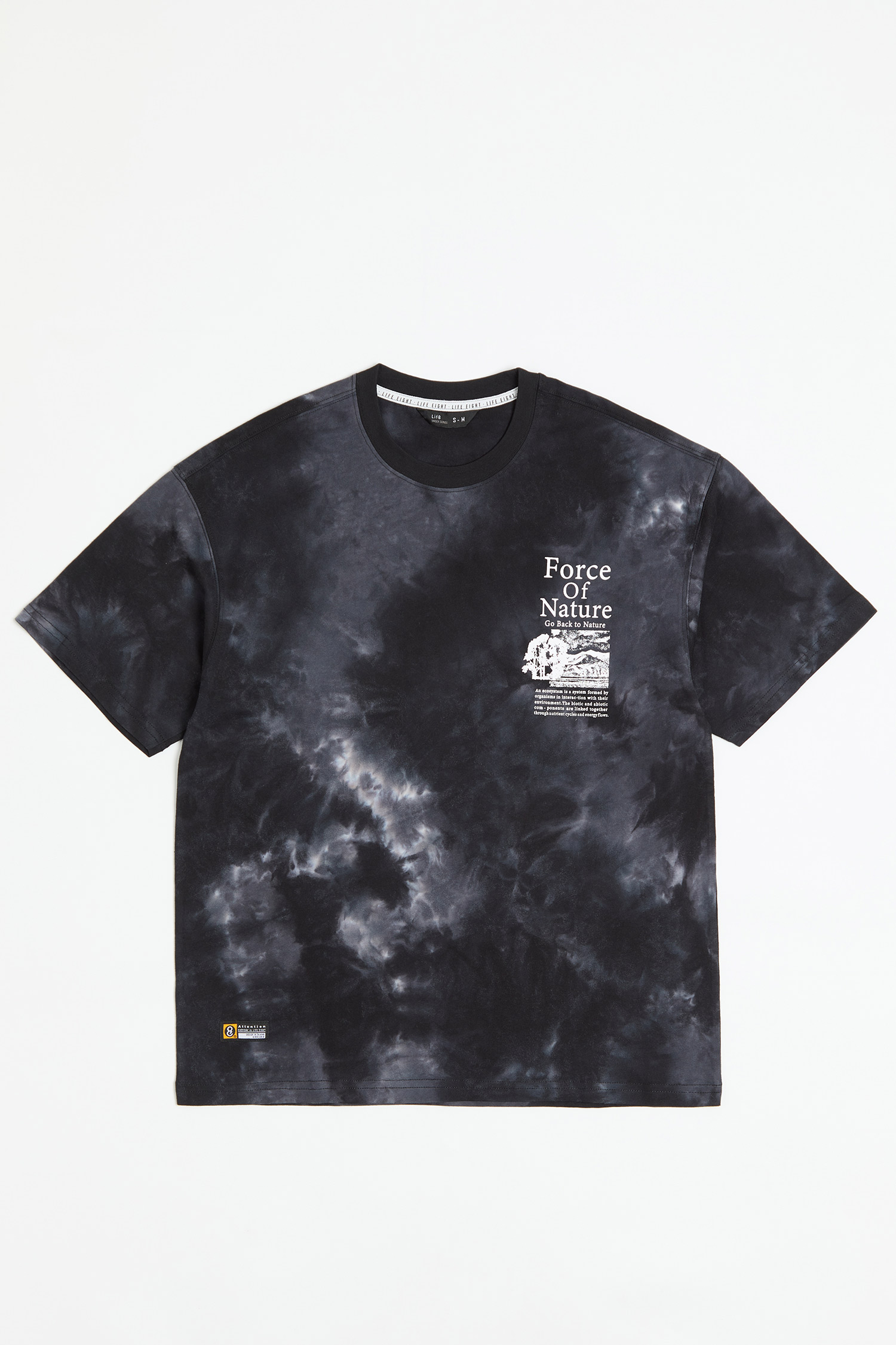 渲染效果純棉短袖上衣