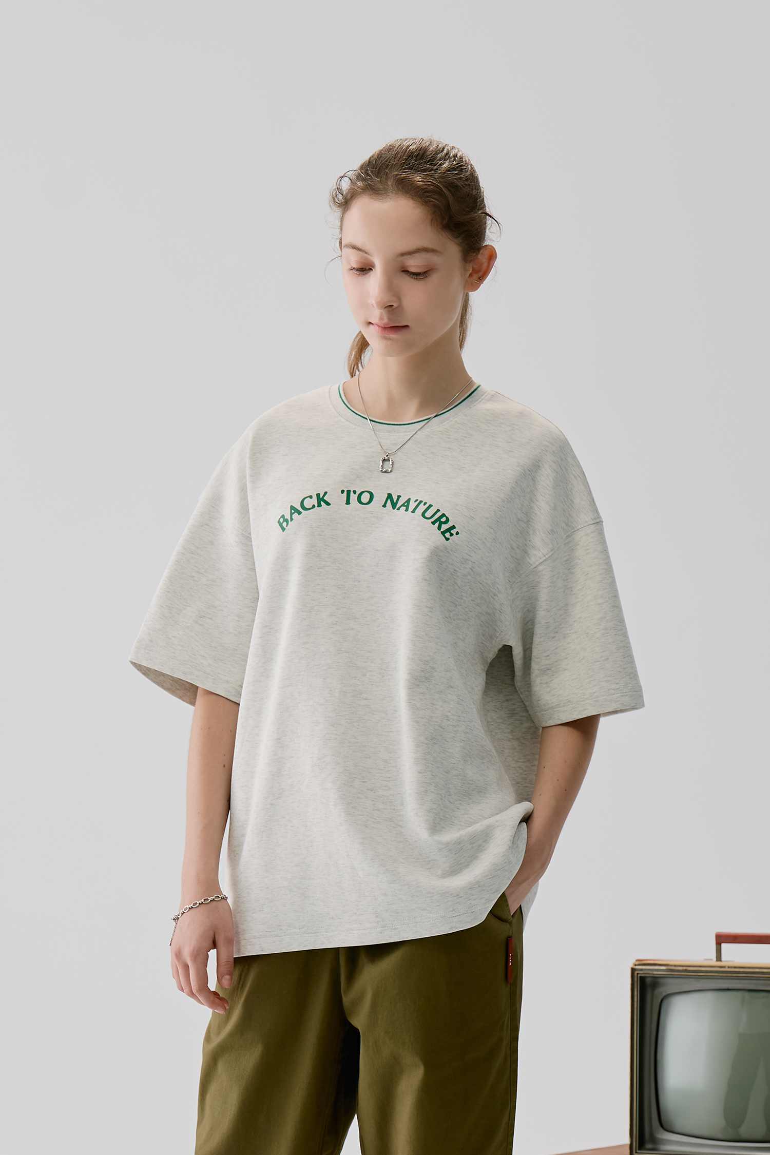 回歸自然 太空棉 短袖上衣