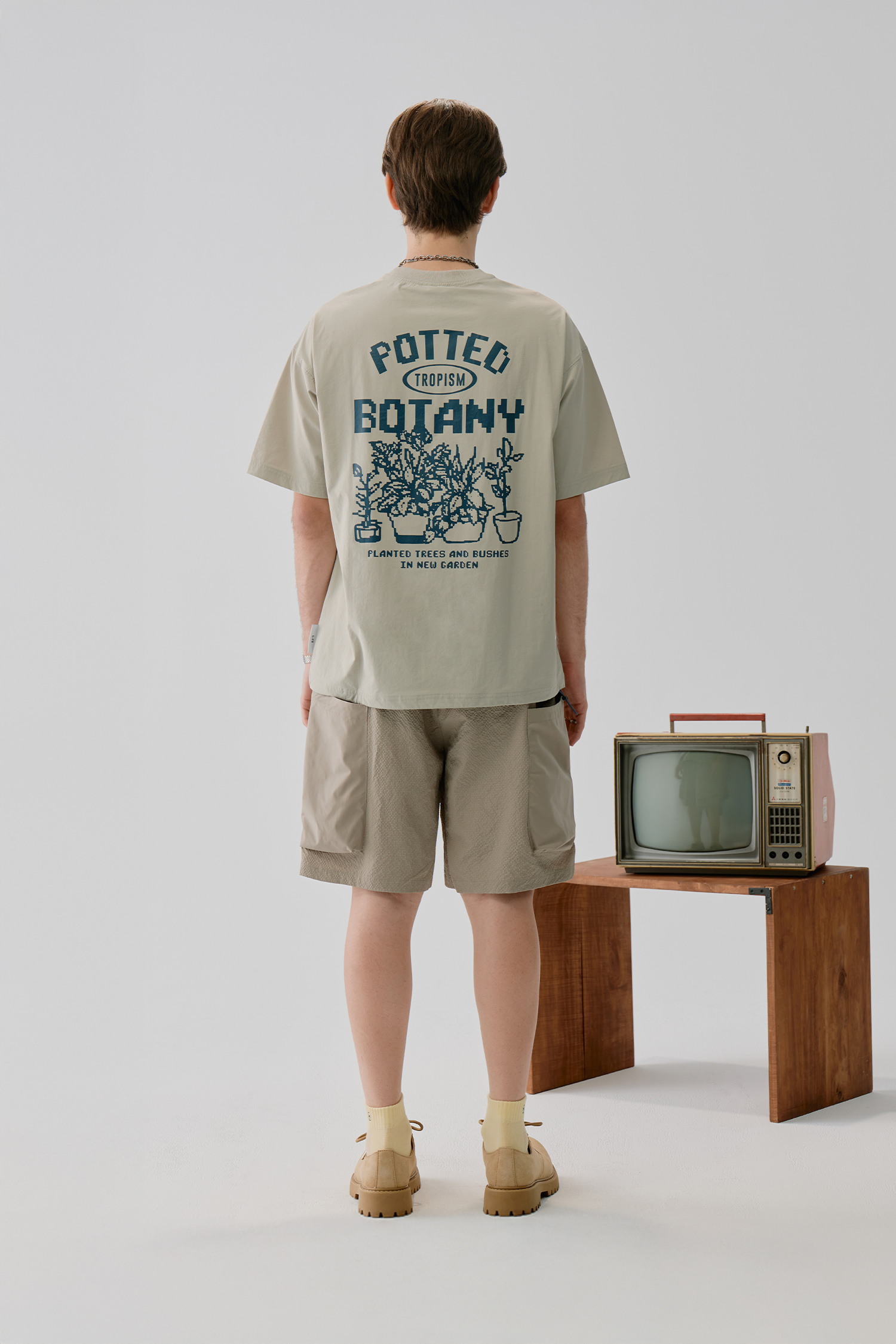 向光生長 四面彈 短袖上衣