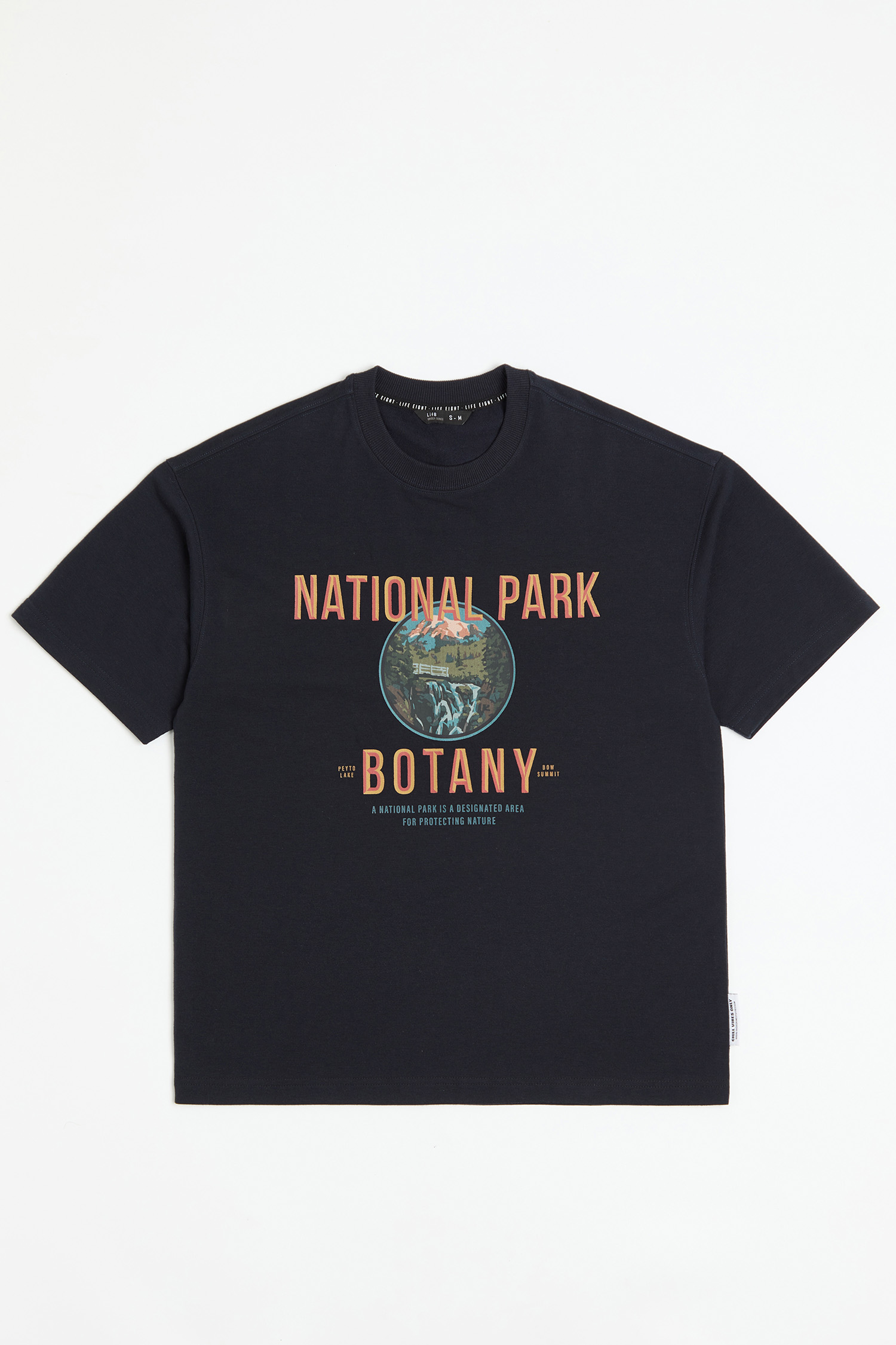 魅力山景 棉柔 短袖上衣