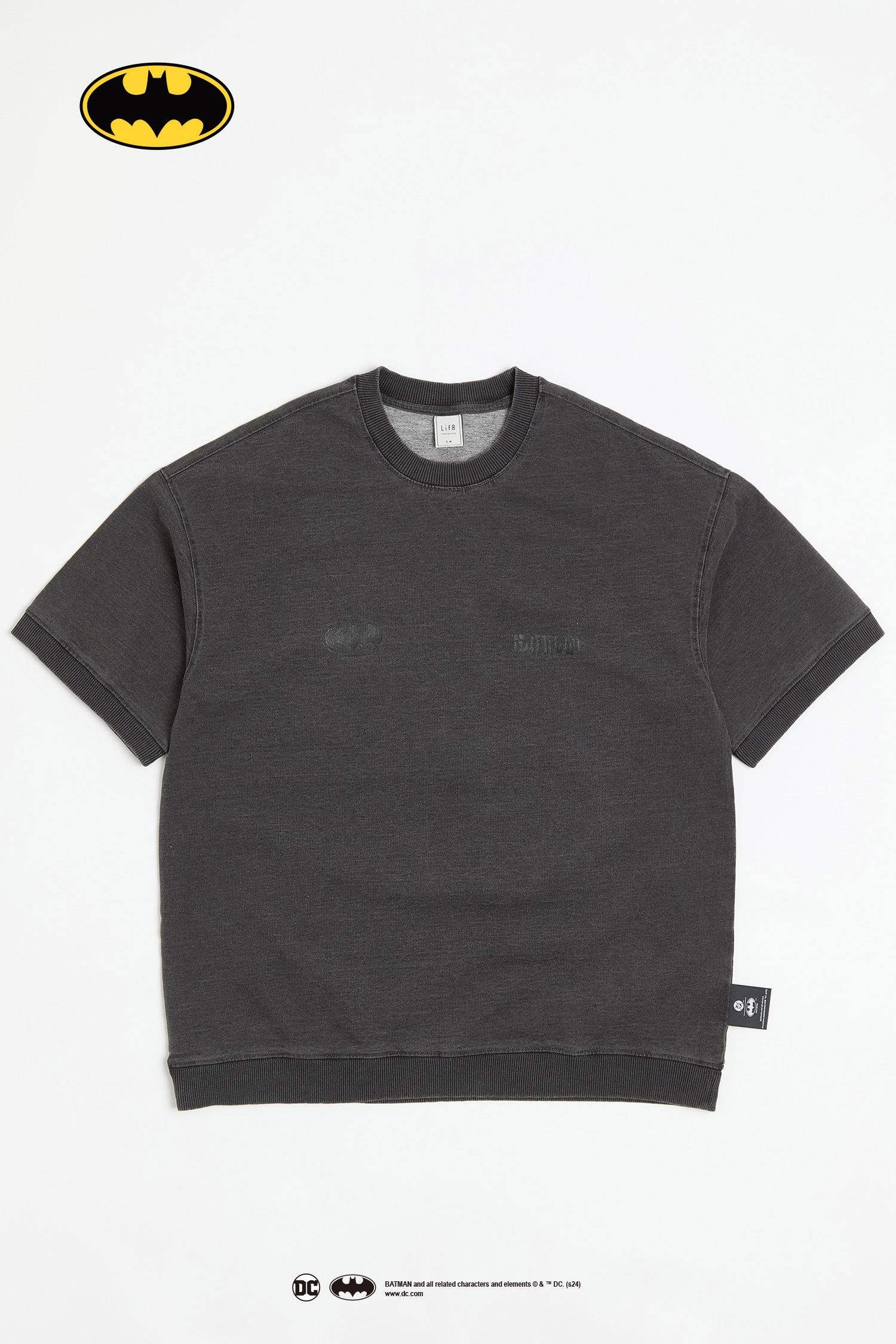 BATMAN 牛仔彈力 短袖上衣