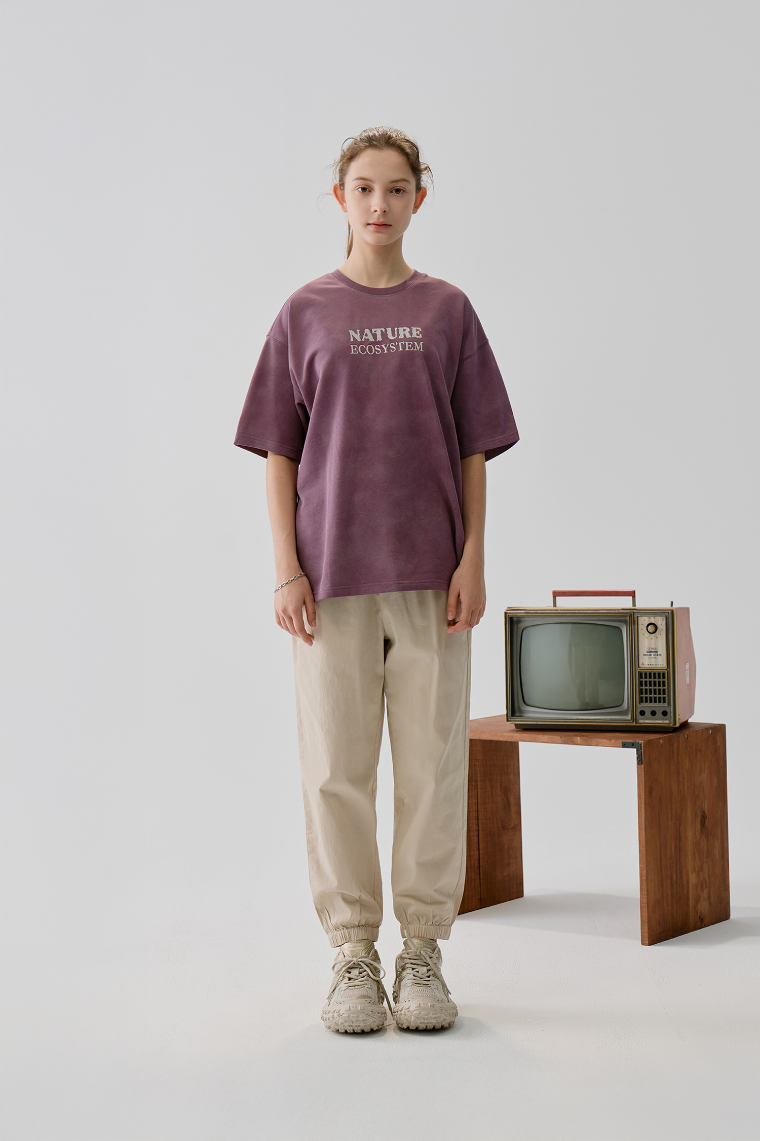 枝繁葉茂 貼布印花短袖上衣