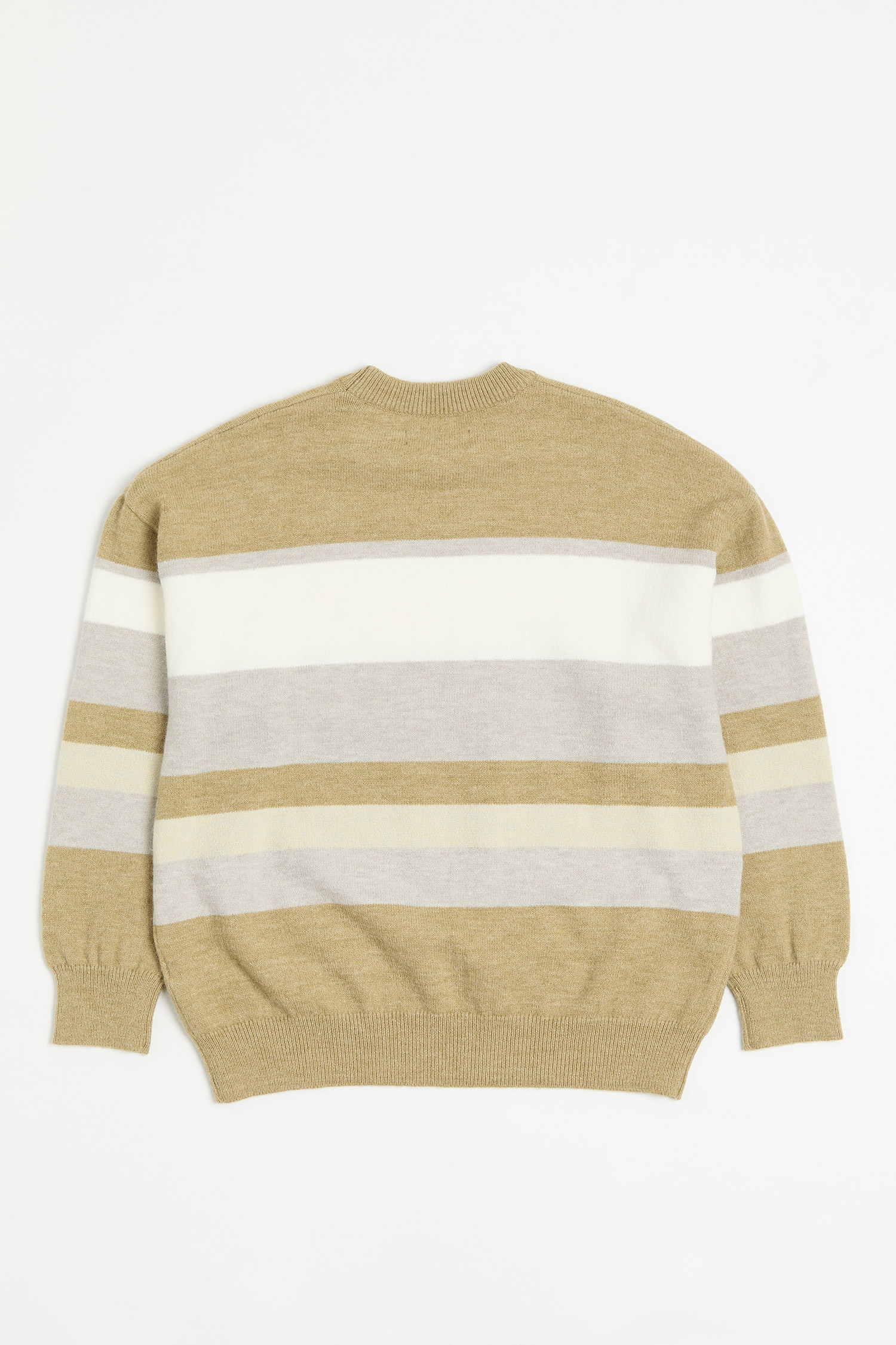 不規則條紋毛衣