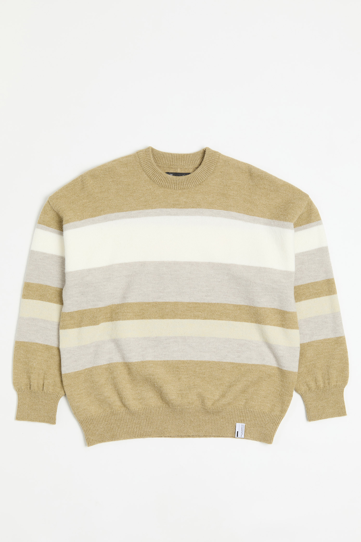 不規則條紋毛衣