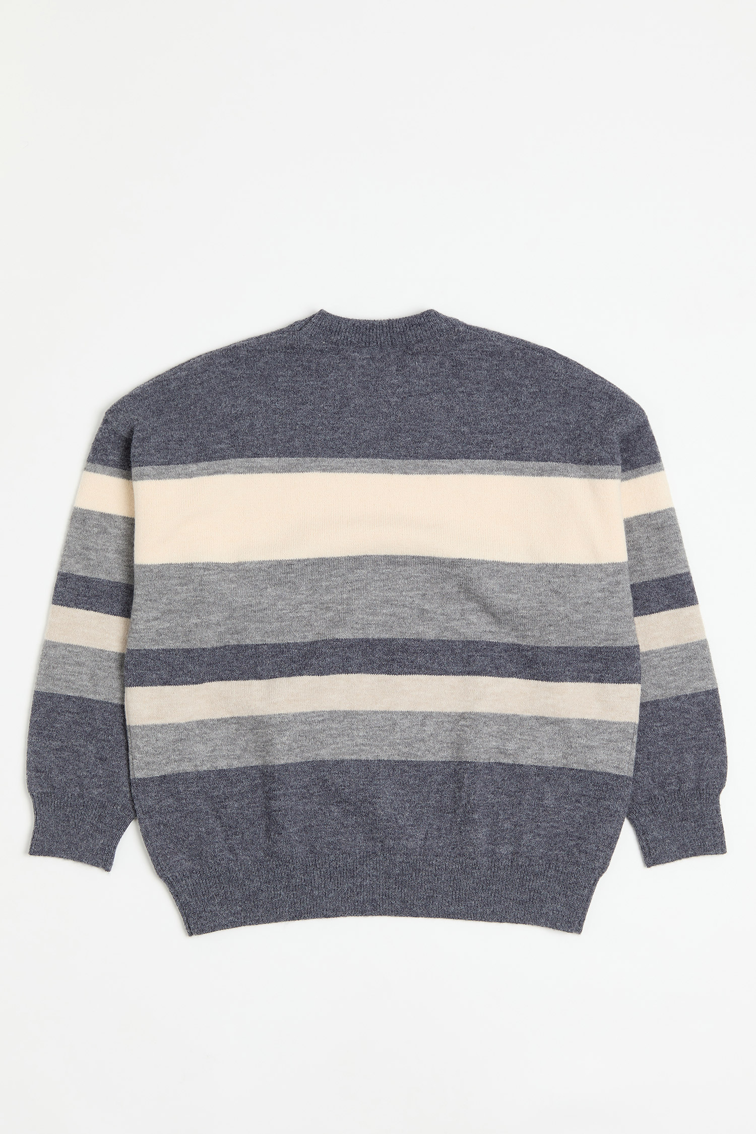 不規則條紋毛衣