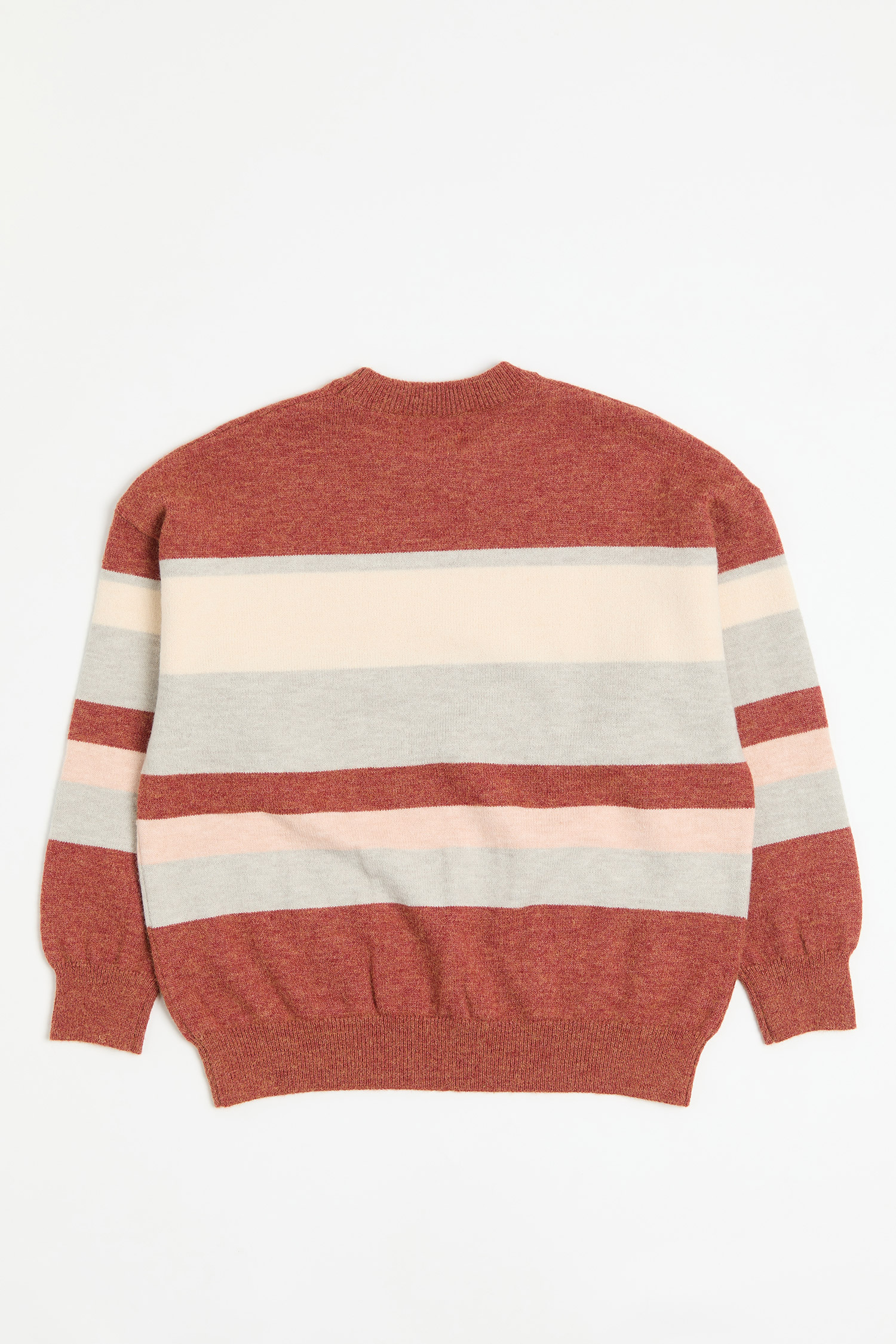 不規則條紋毛衣