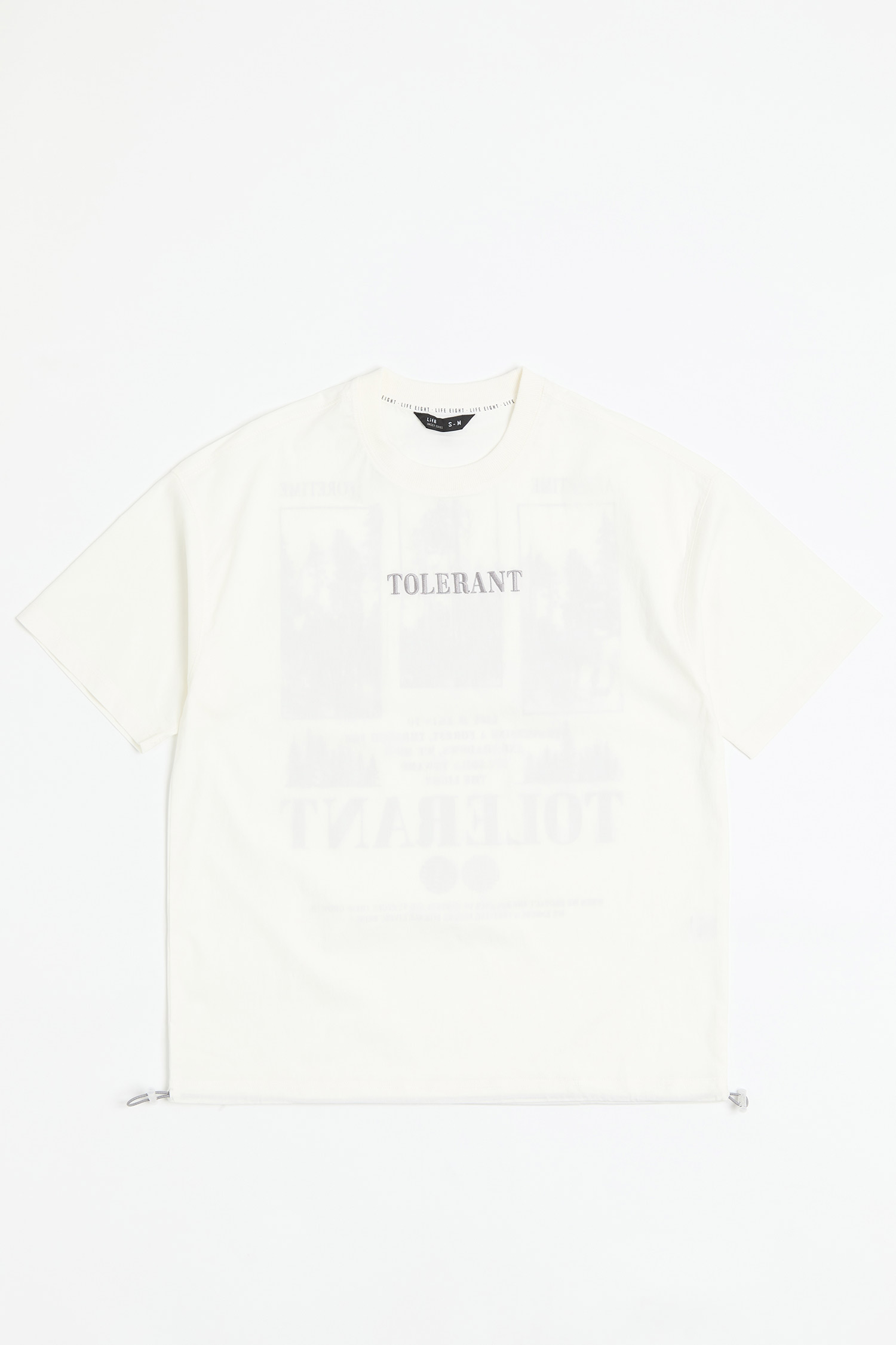 森息共生 彈力短袖上衣