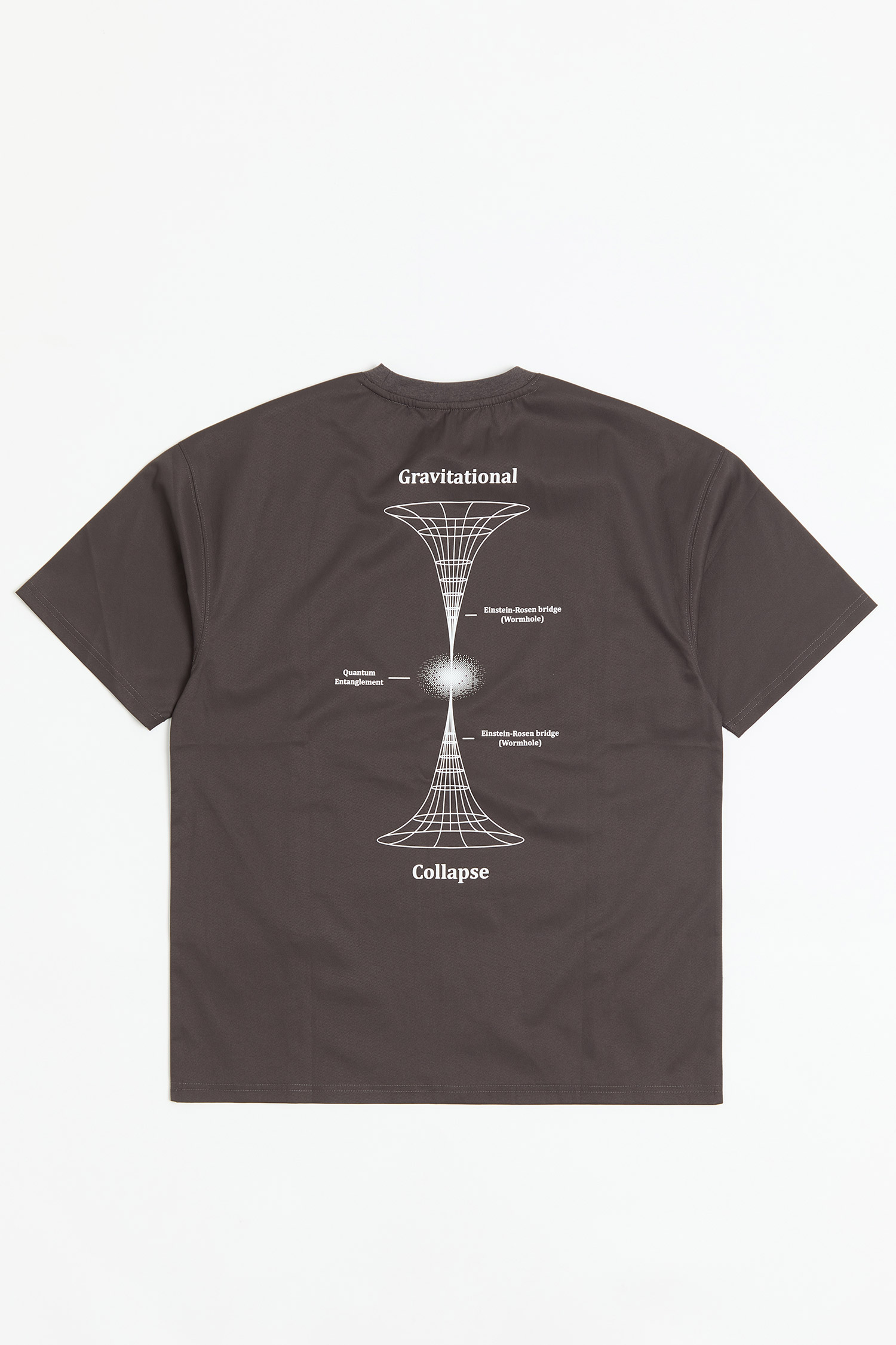 引力坍縮 斜紋短袖上衣