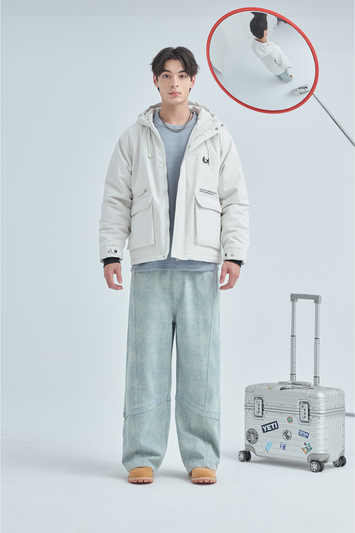 太空系列 星域漫遊 鋪棉外套